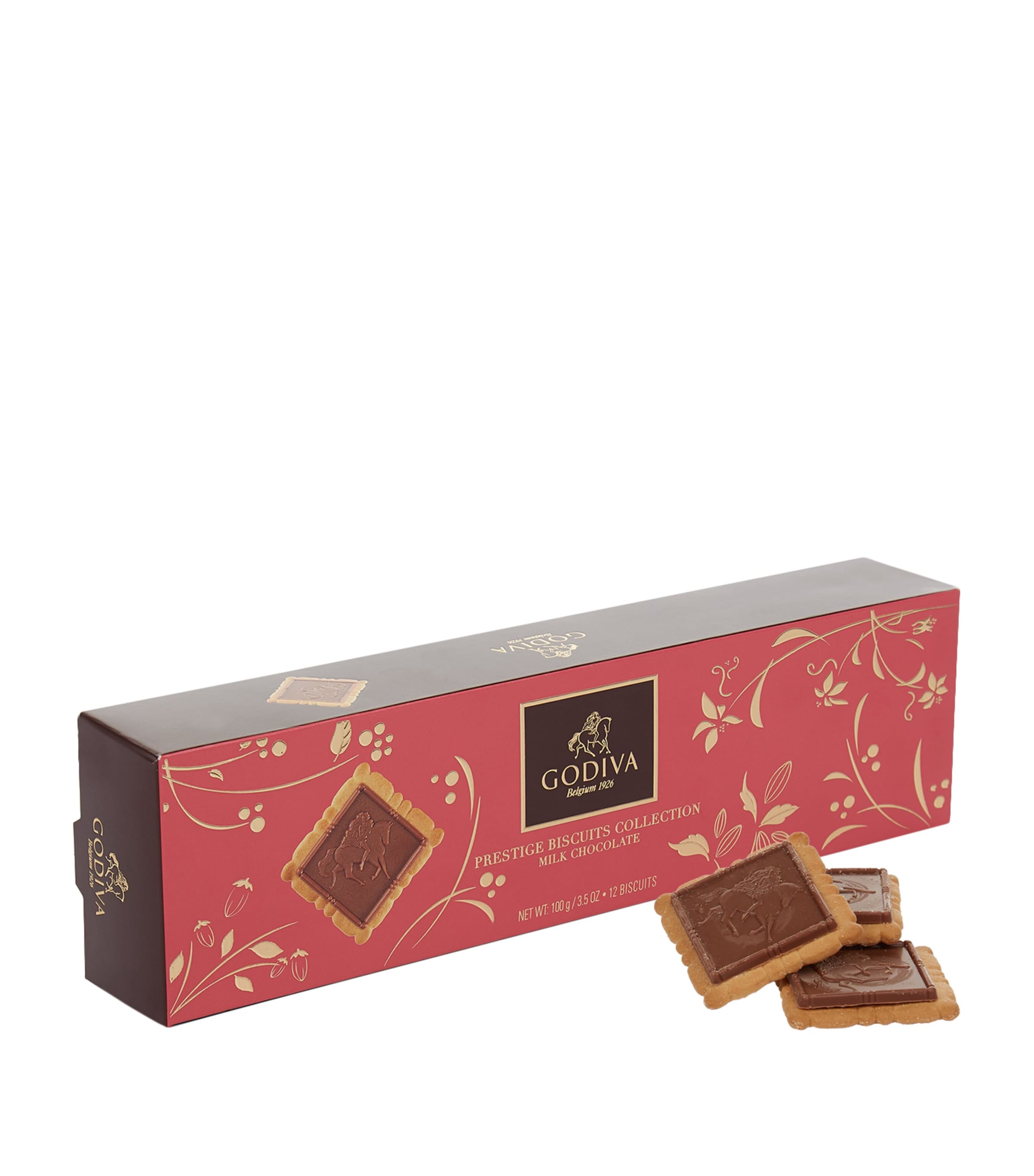 Godiva Lady Lait Milk Chocolate Biscuits (100g) Brown