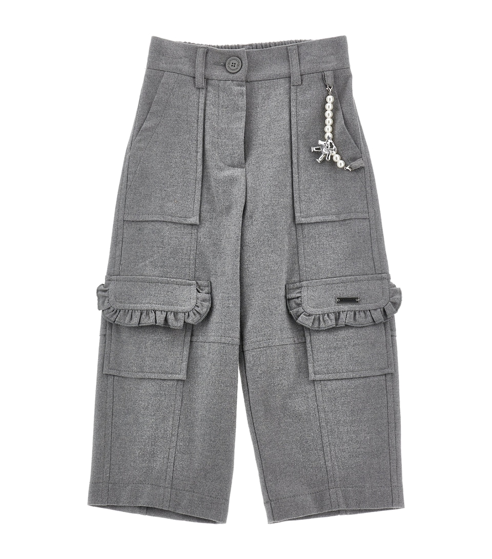 Cotton-Blend Cargo Trousers (2-12 Years)