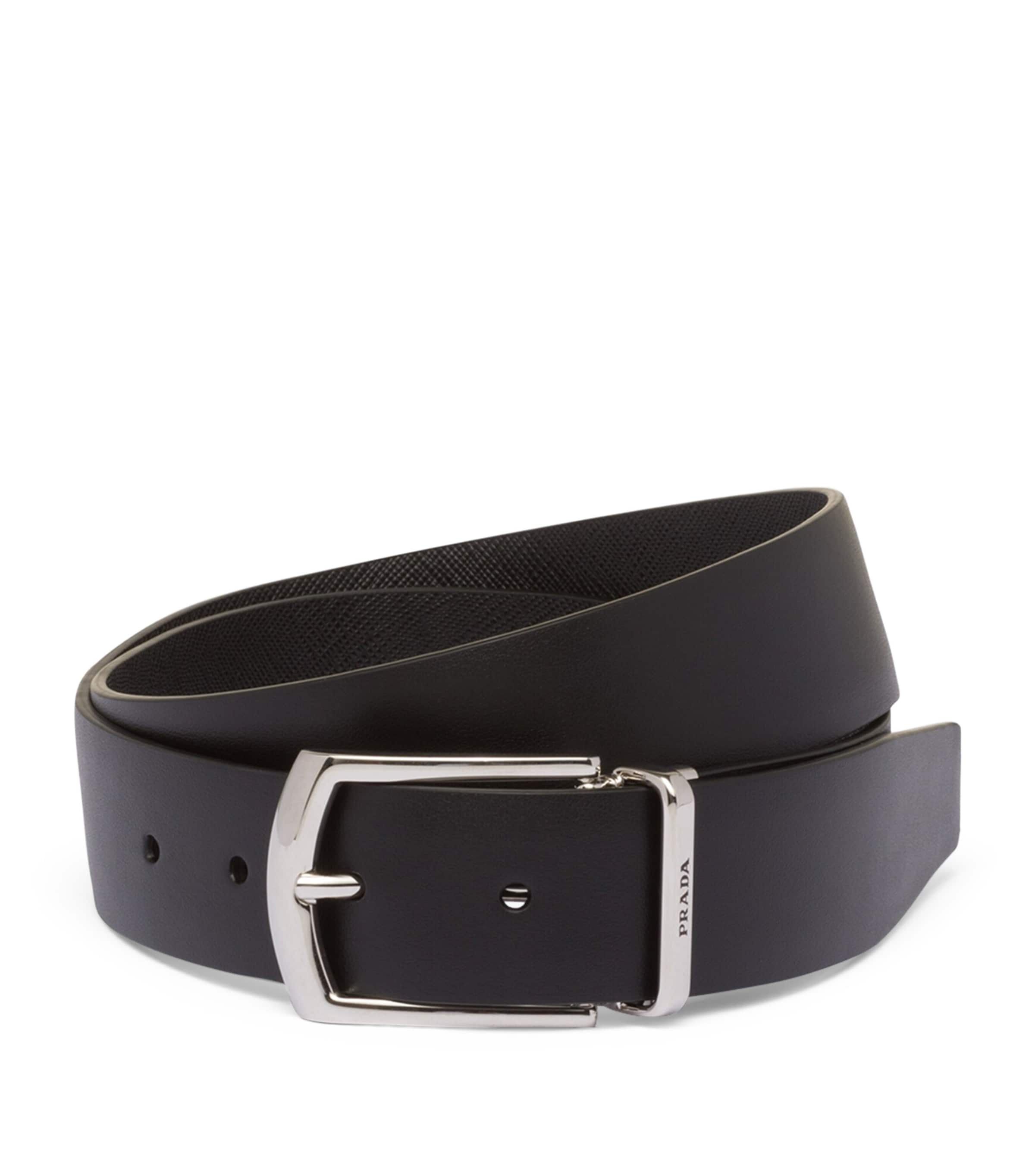 Miu Miu Leather Belt | Harrods UK