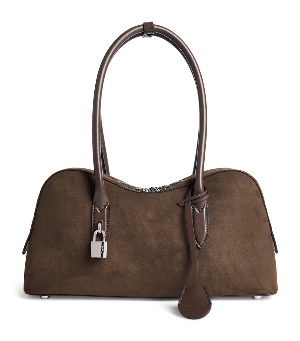 Vegan Suede Ryder Shoulder Bag