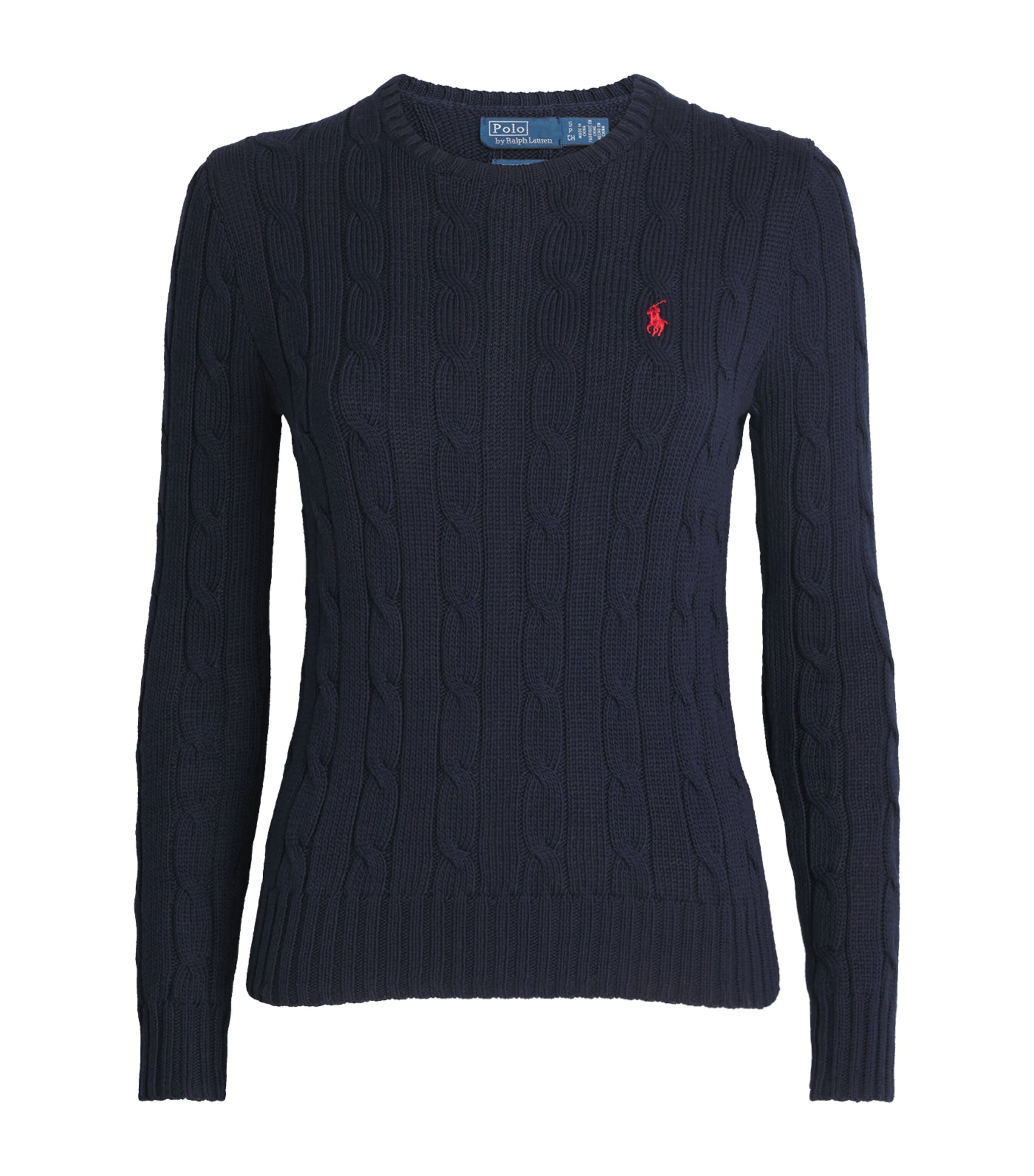 Cotton Cable-Knit Sweater