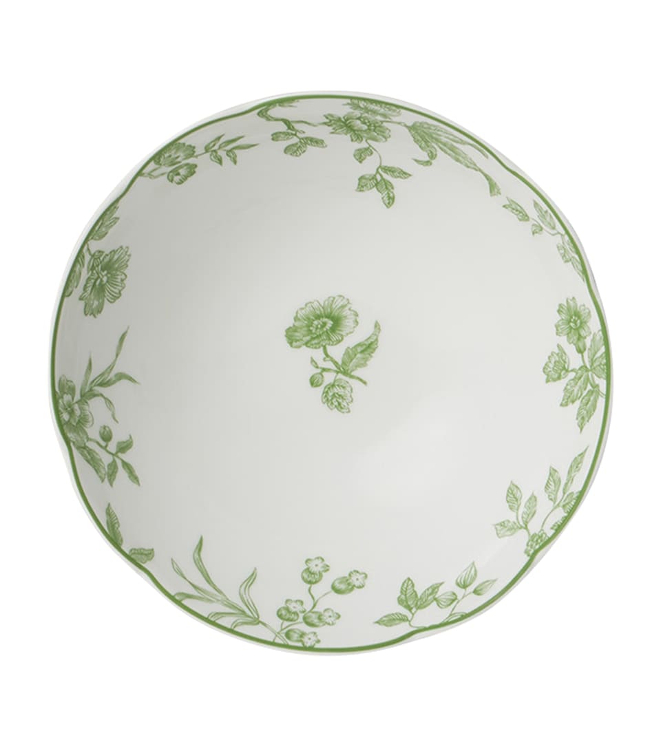 Bernardaud Porcelain Albertine Coupe Soup Bowl (19cm) Vert