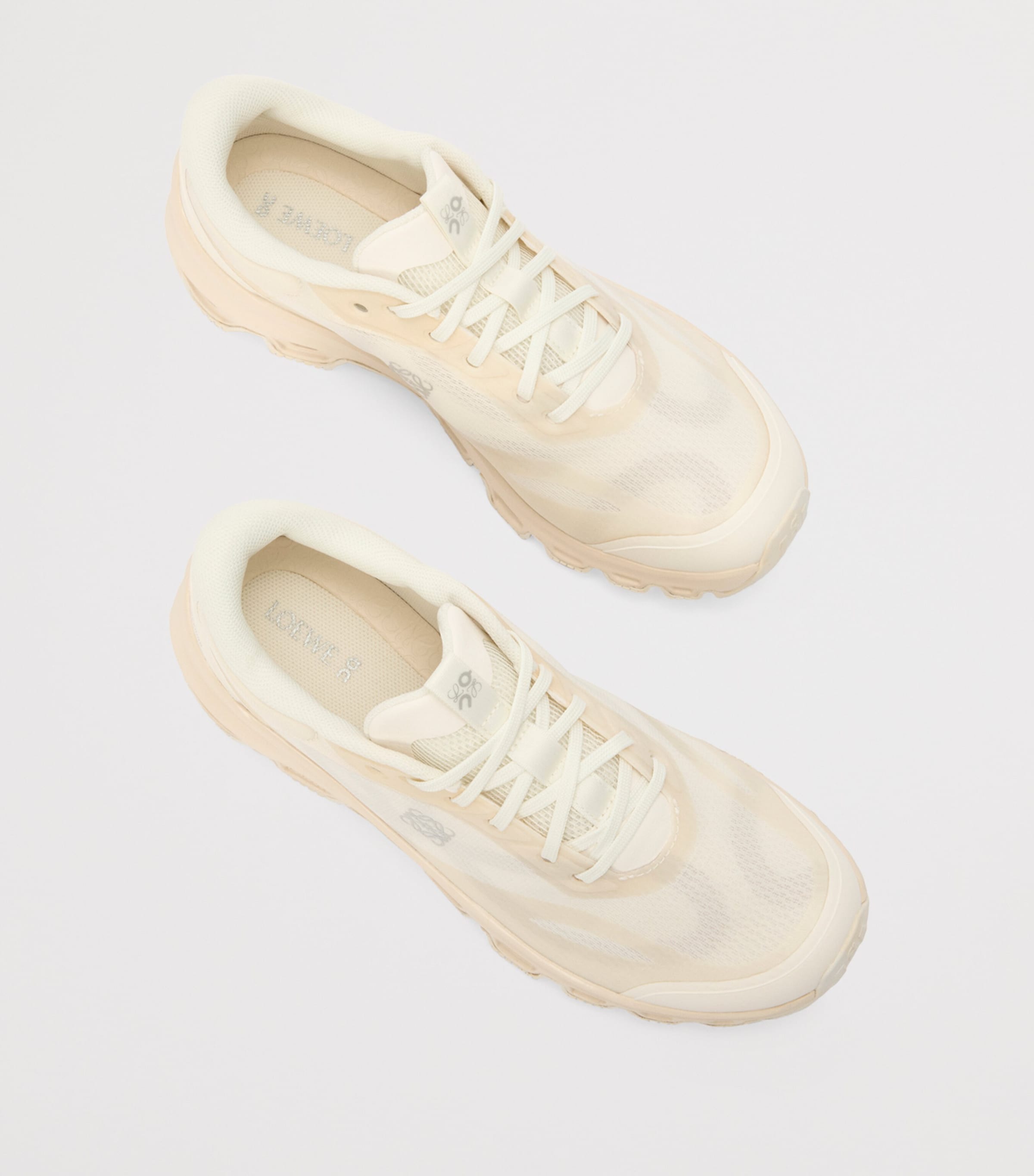 スニーカー LOEWE SNEAKER (M816282XBC BEIGEBROWN) Flow Runner 2.0 in nylon and suede Beige - LOEWE