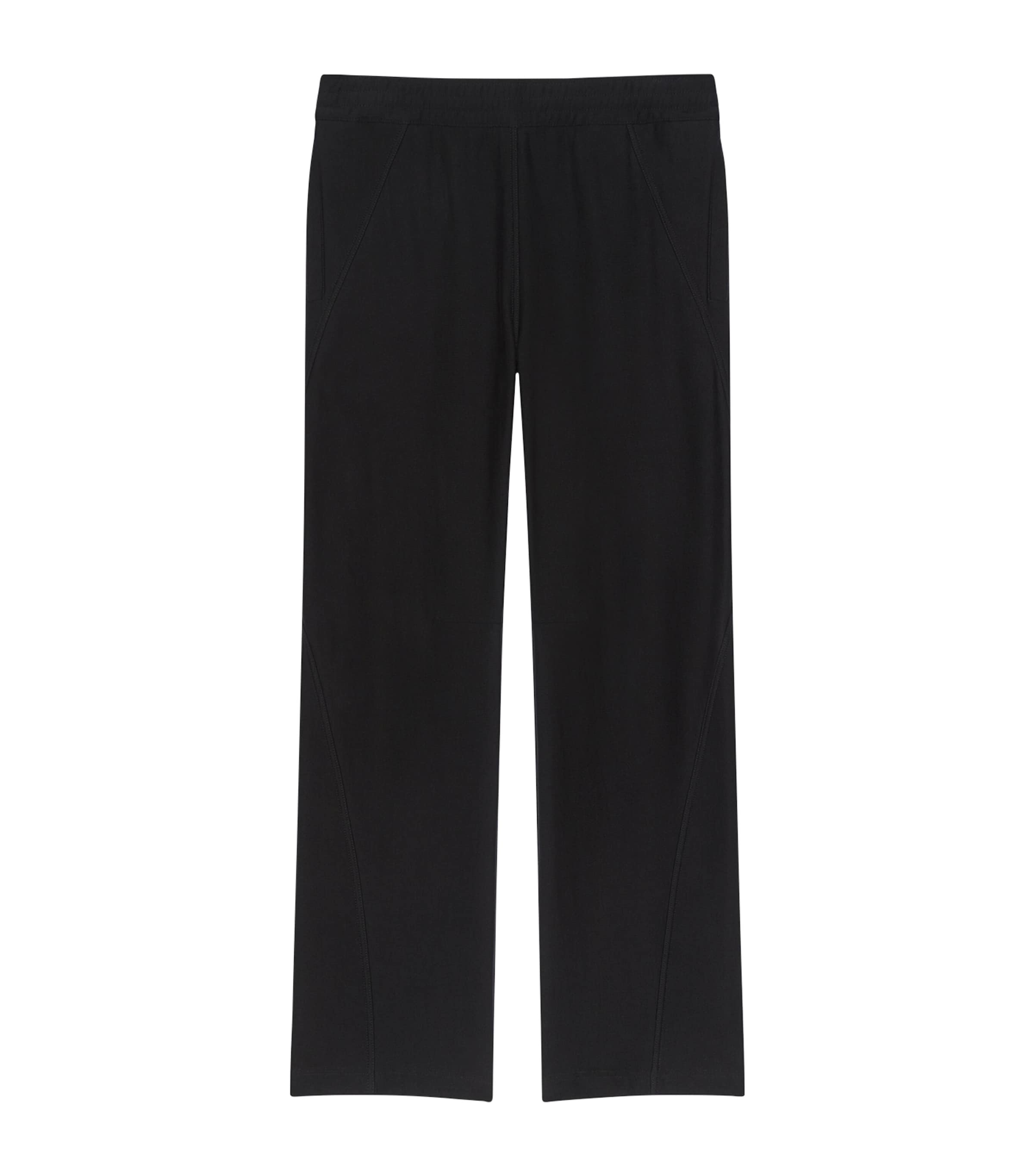 Givenchy Mens Cotton Couture Seam Sweatpants Black