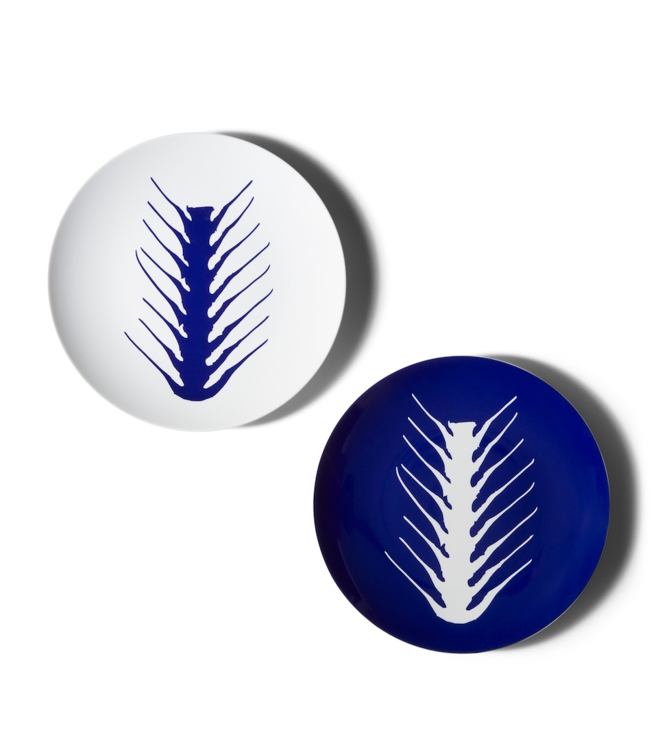 Cassina x Ginori 1735 Set of 2 Le Monde de Charlotte Perriand Arete Flat Plates (20cm)