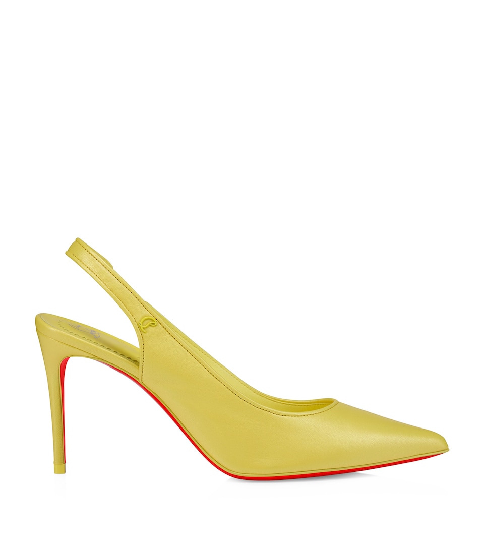 Sporty Kate Leather Slingback Pumps 85