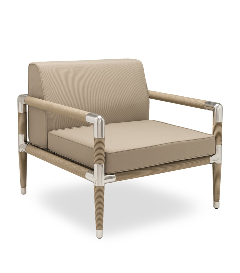 Indian Ocean Marina Outdoor Armchair Taupe