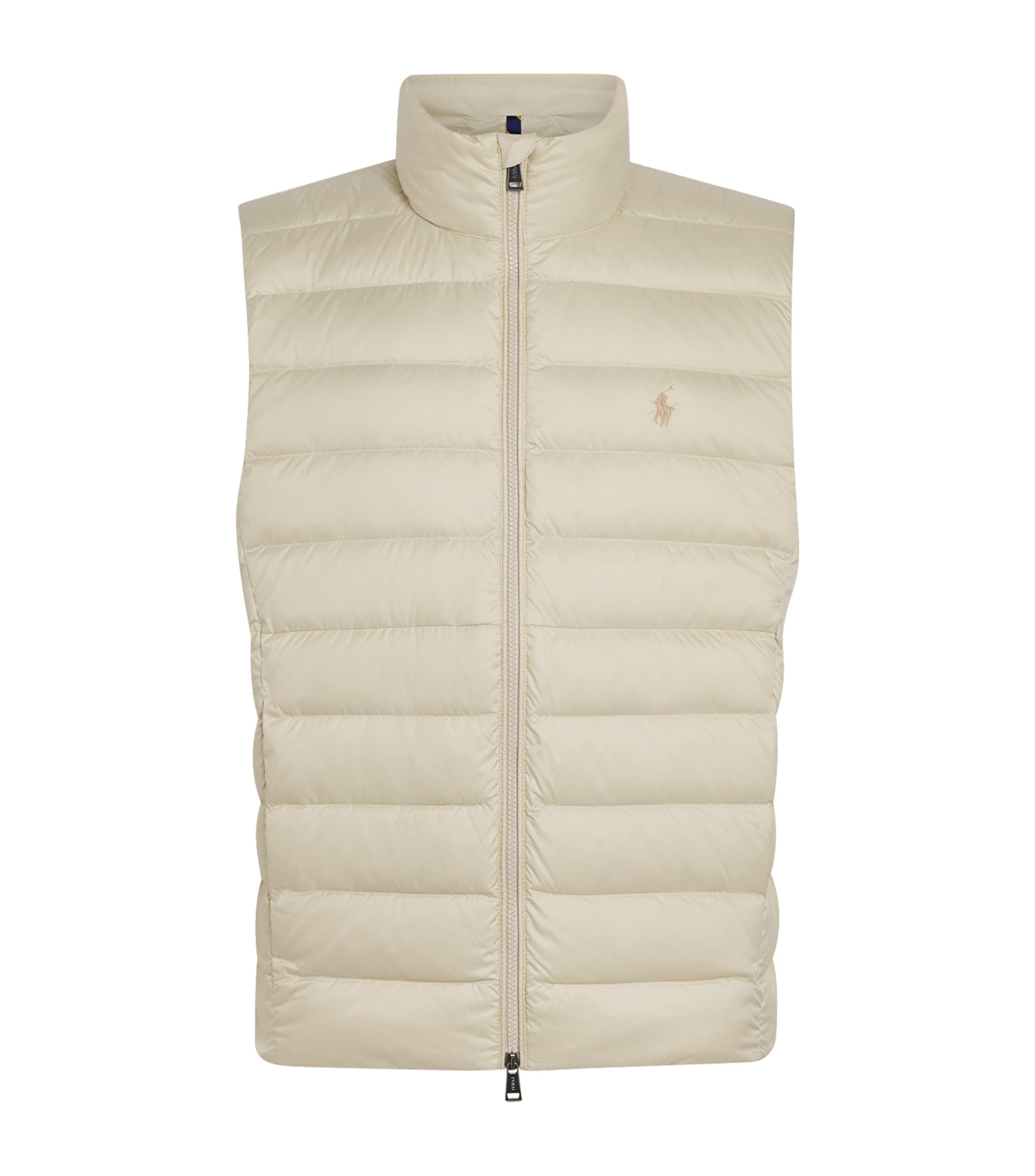 Polo Ralph Lauren Mens Packable Down Coldon Gilet Basic Sand