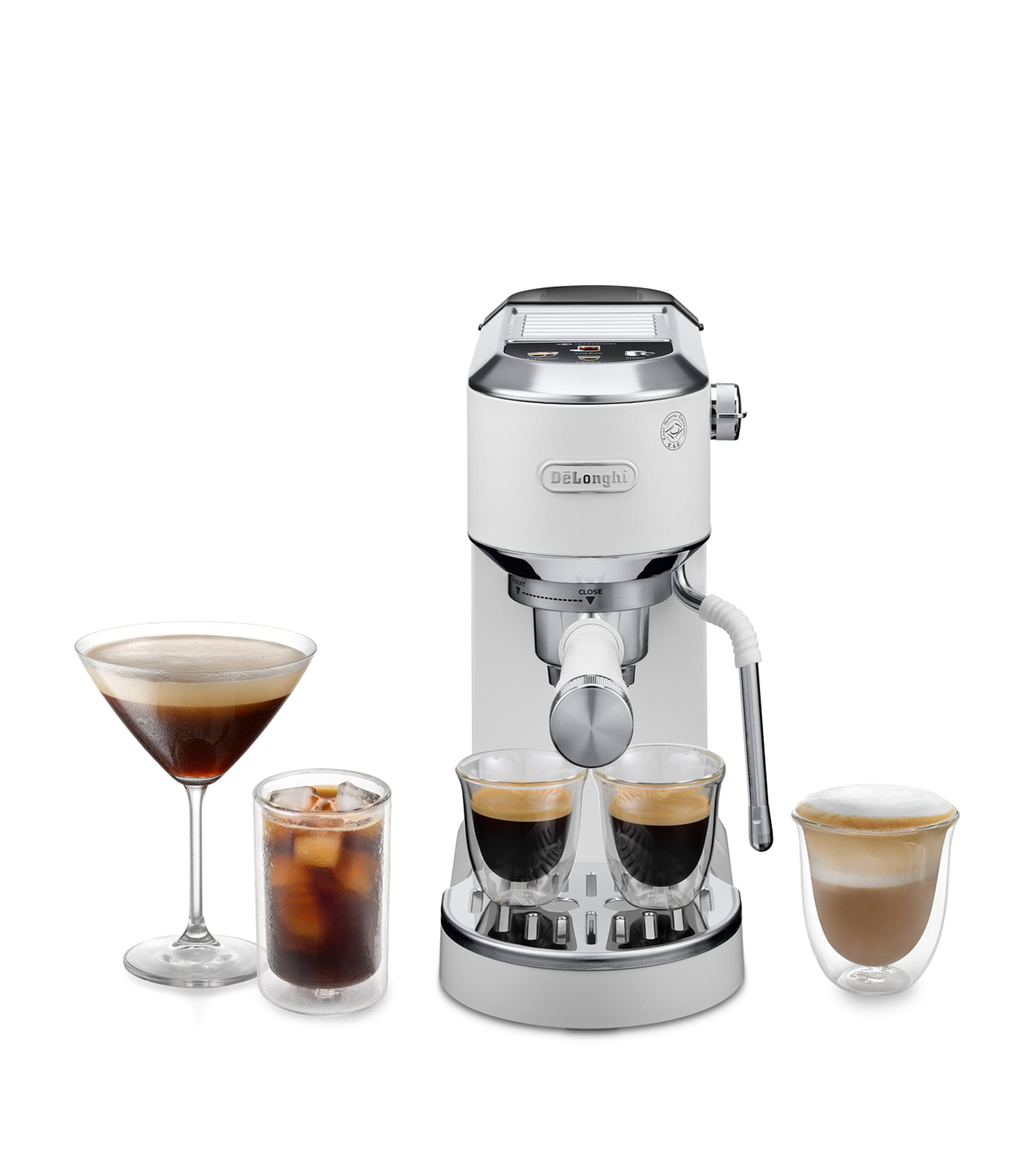 De'Longhi Dedica Duo Coffee Machine White