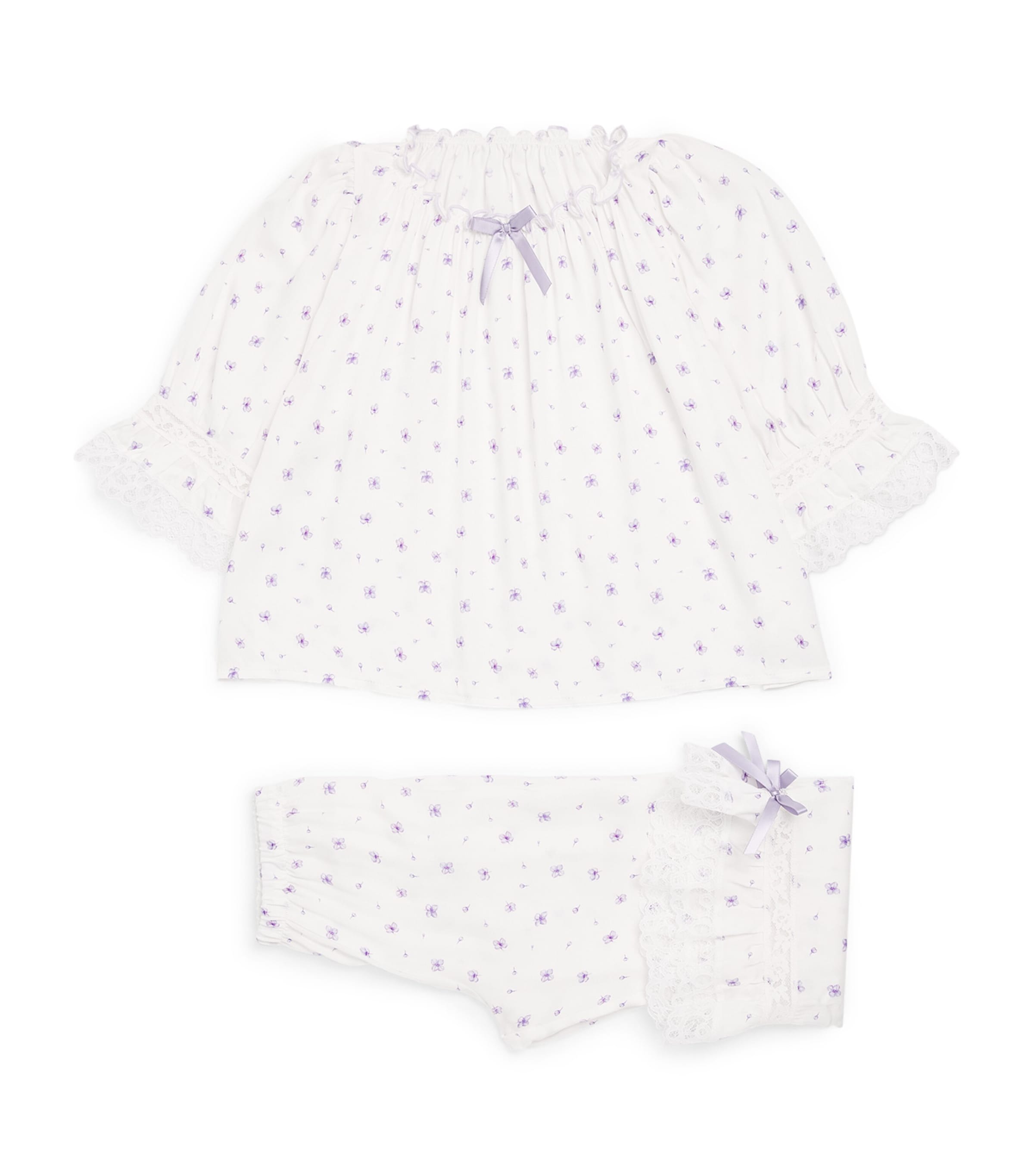 Lace-Trim Linda Pyjamas (2-14 Years)