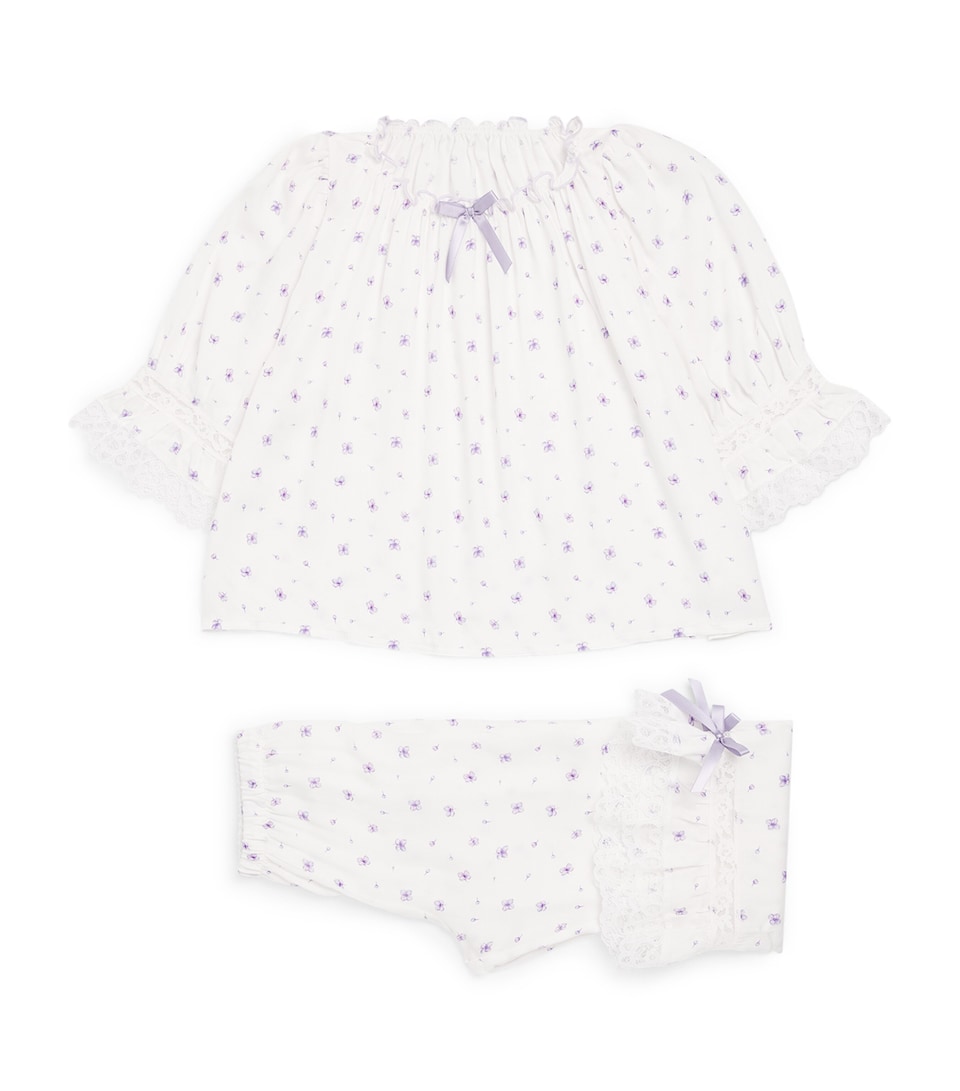 Lace-Trim Linda Pyjamas (2-14 Years)