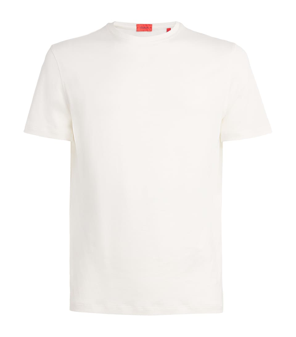 Isaia Mens Cotton T-Shirt