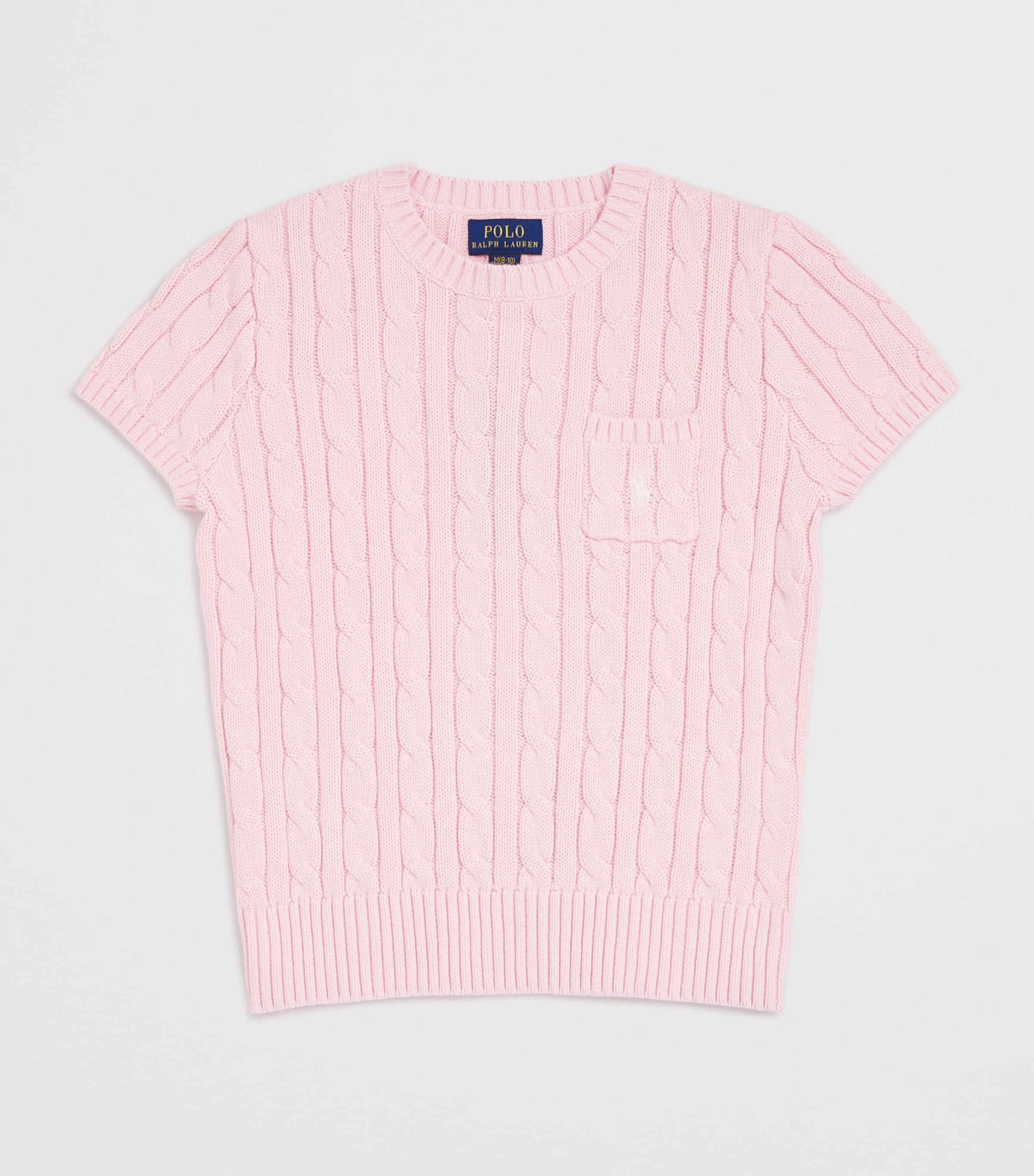 Cotton Cable-Knit Top (7-14 Years)