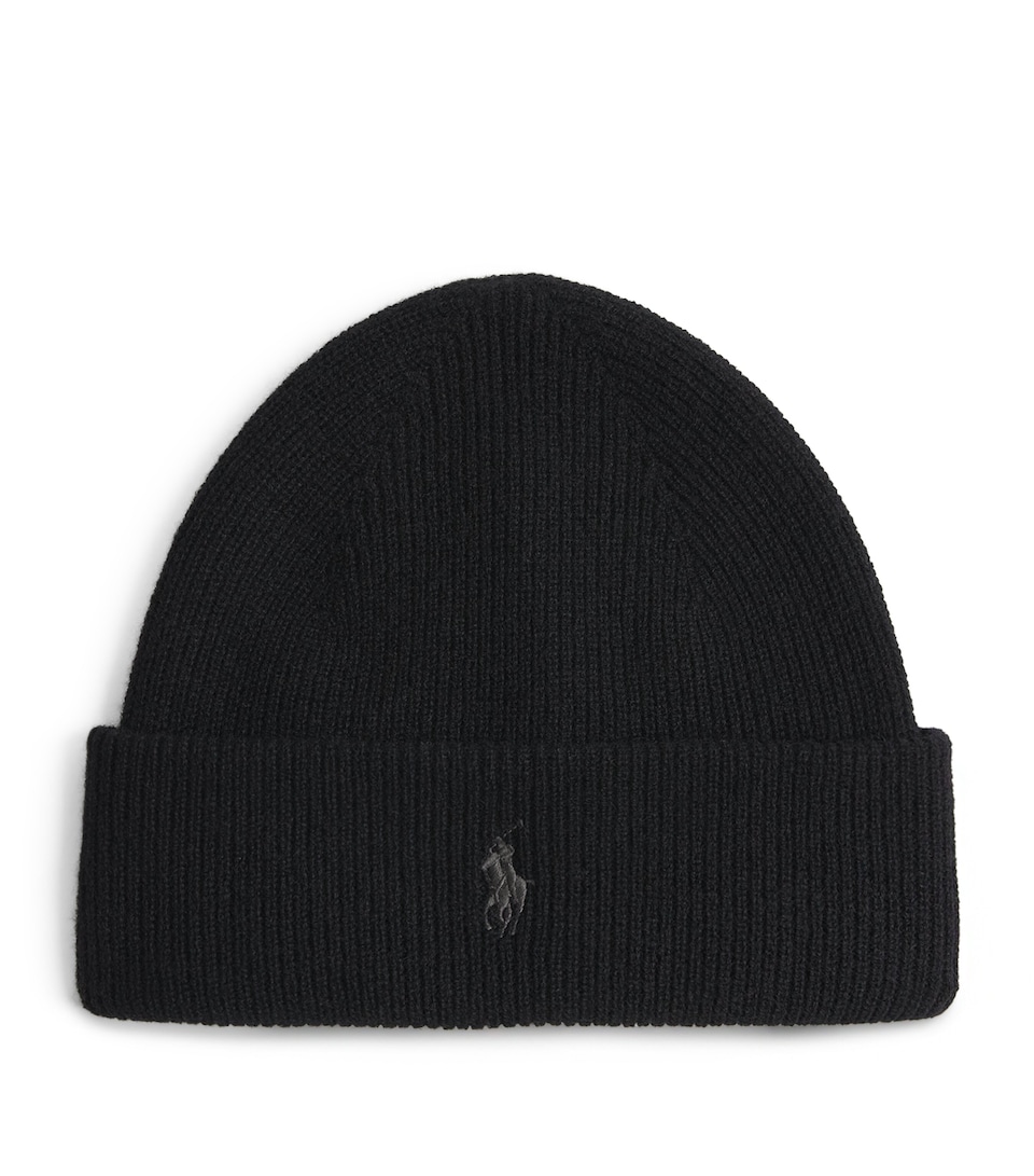Cashmere Polo Pony Beanie