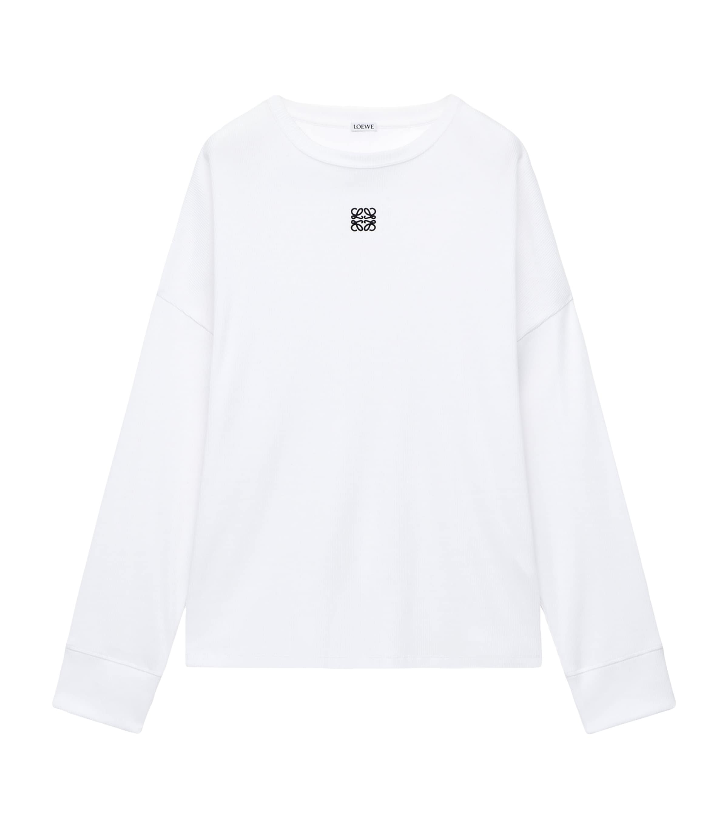 トップス PRADA Triangle Logo Long Sleeve Tee Prada Triangle Long-Sleeve T-Shirt | Harrods UK