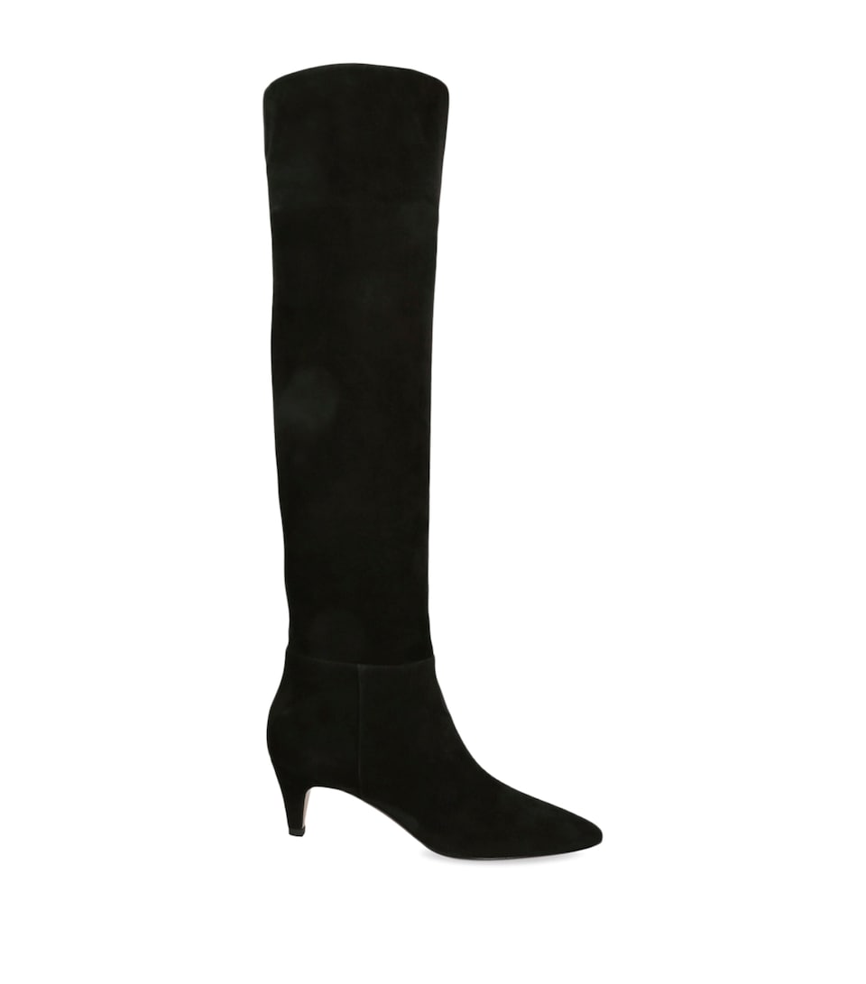 Suede Elise Knee-High Boots 55