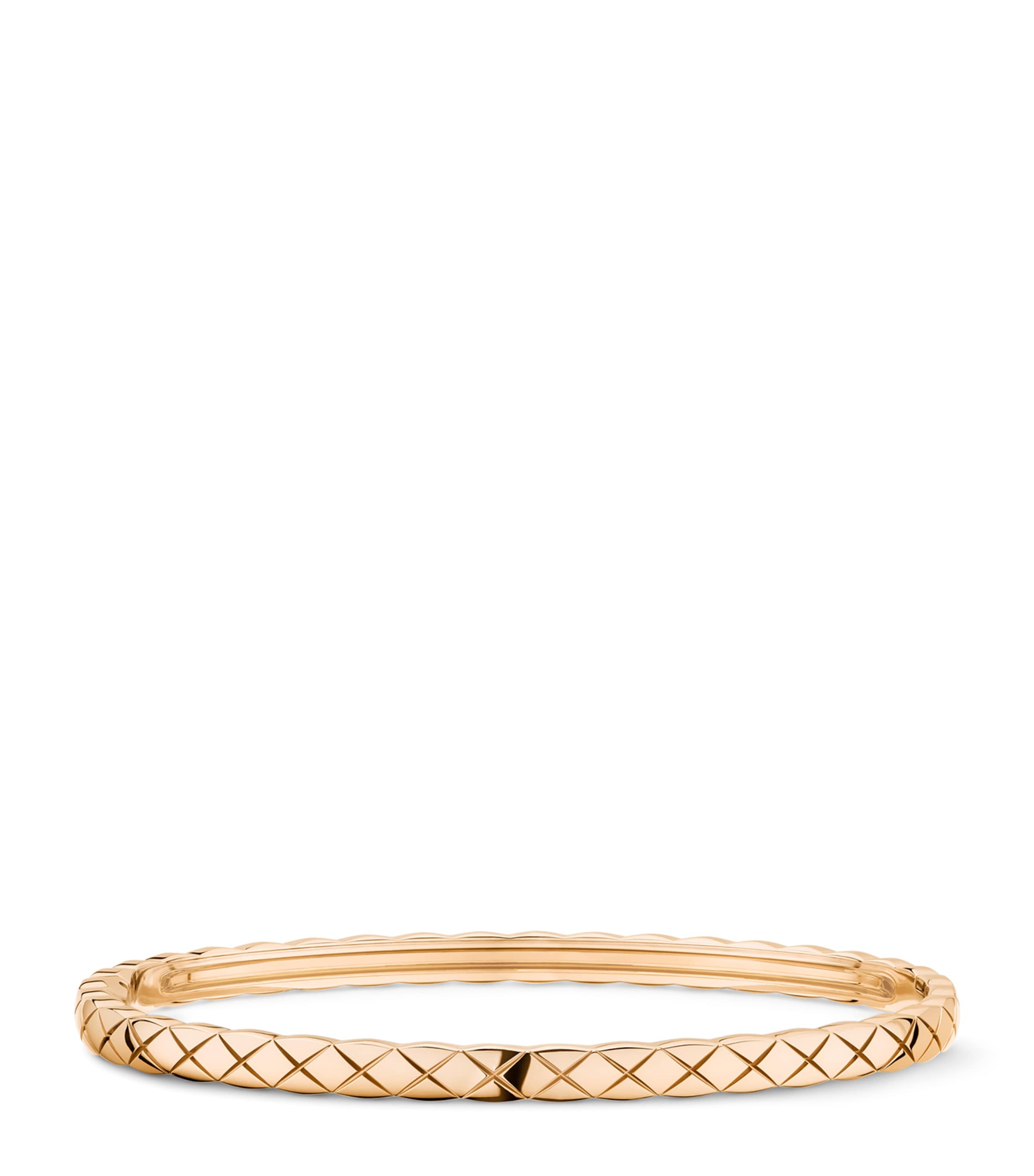 Beige Gold Coco Crush Bangle