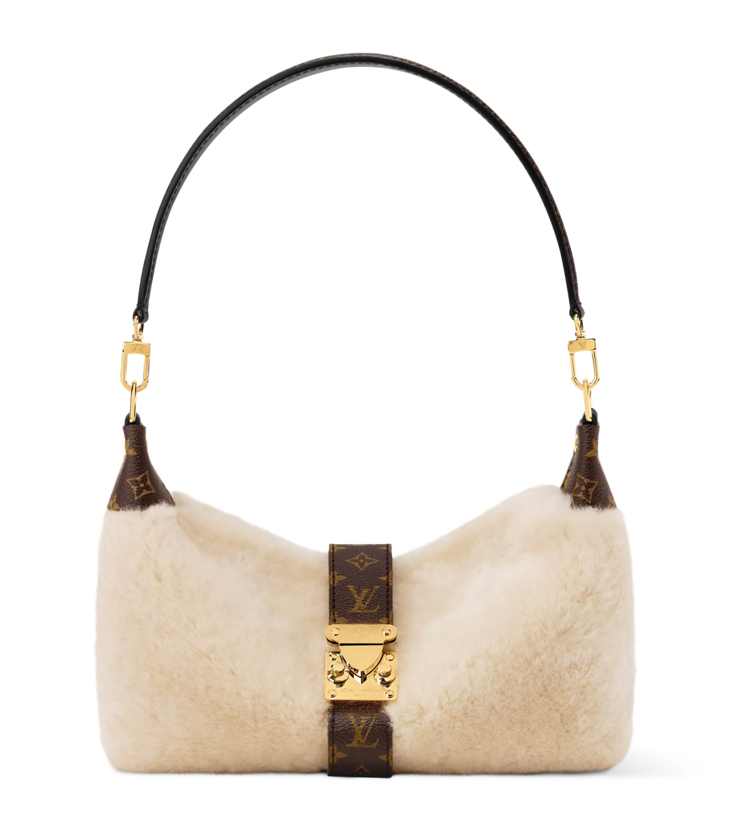 Shearling Mia Pochette Shoulder Bag