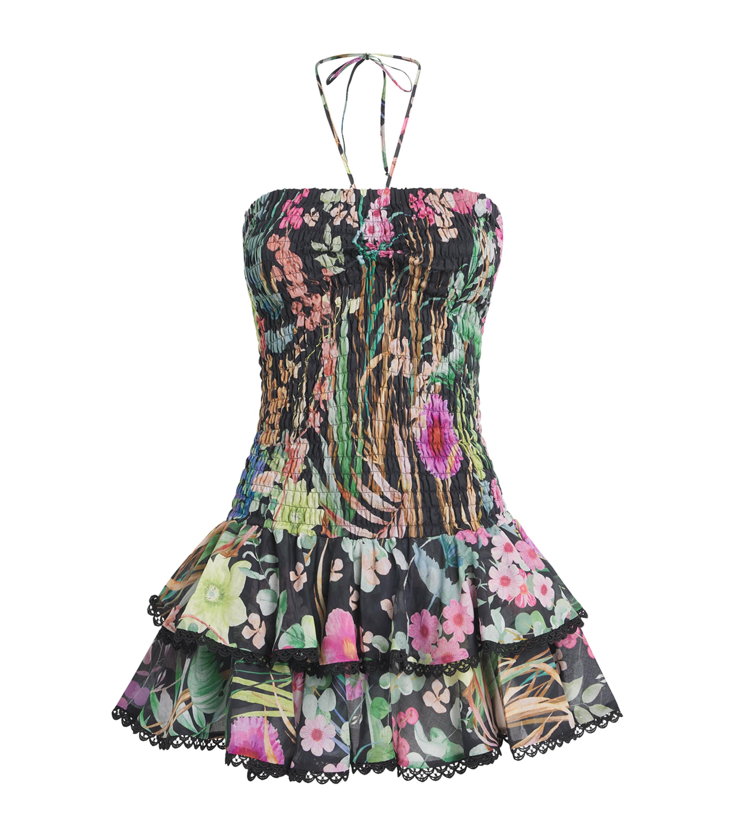 Cotton-Blend Aeris Mini Dress