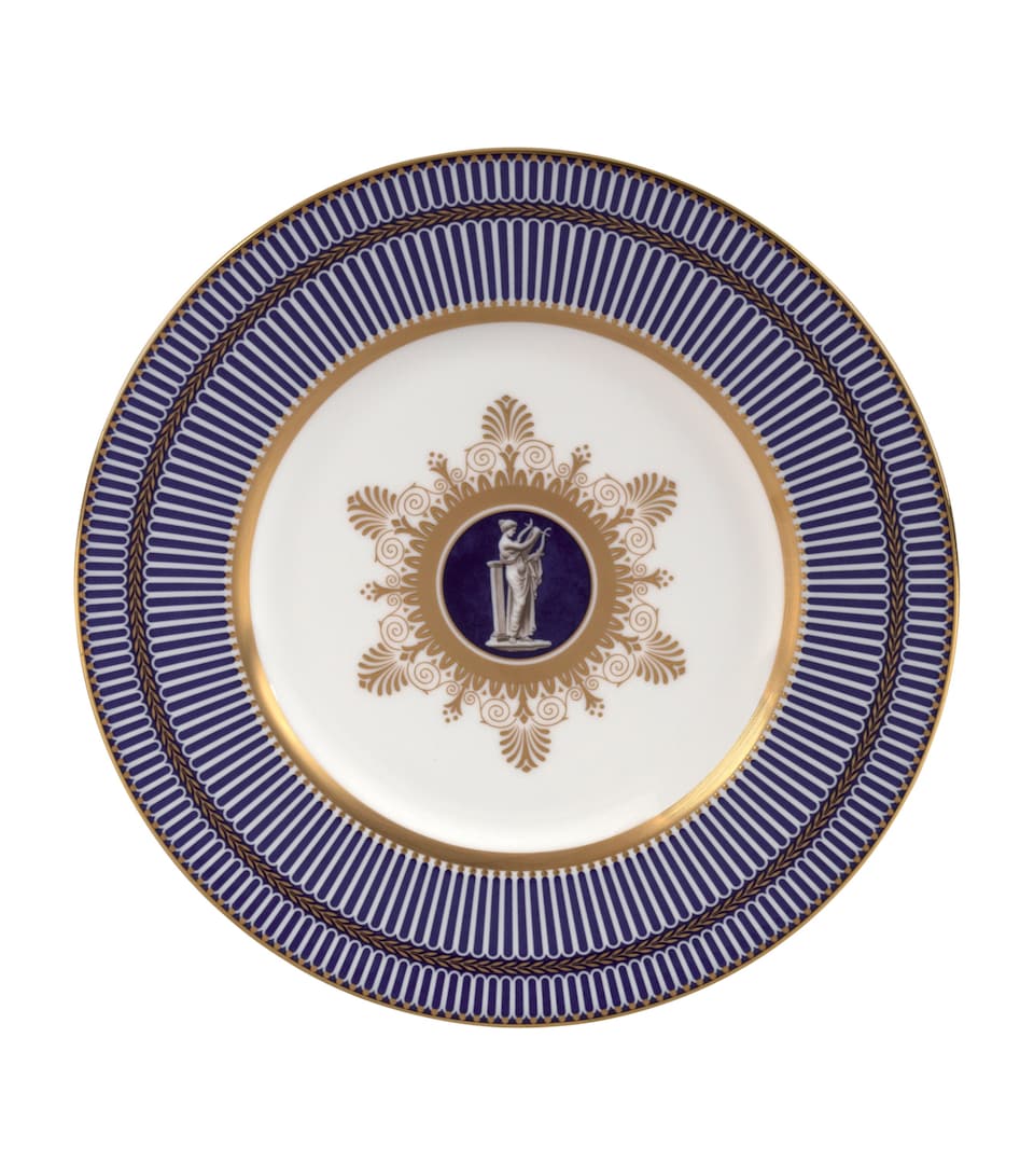 Prestige Anthemion Blue Plate (23cm)