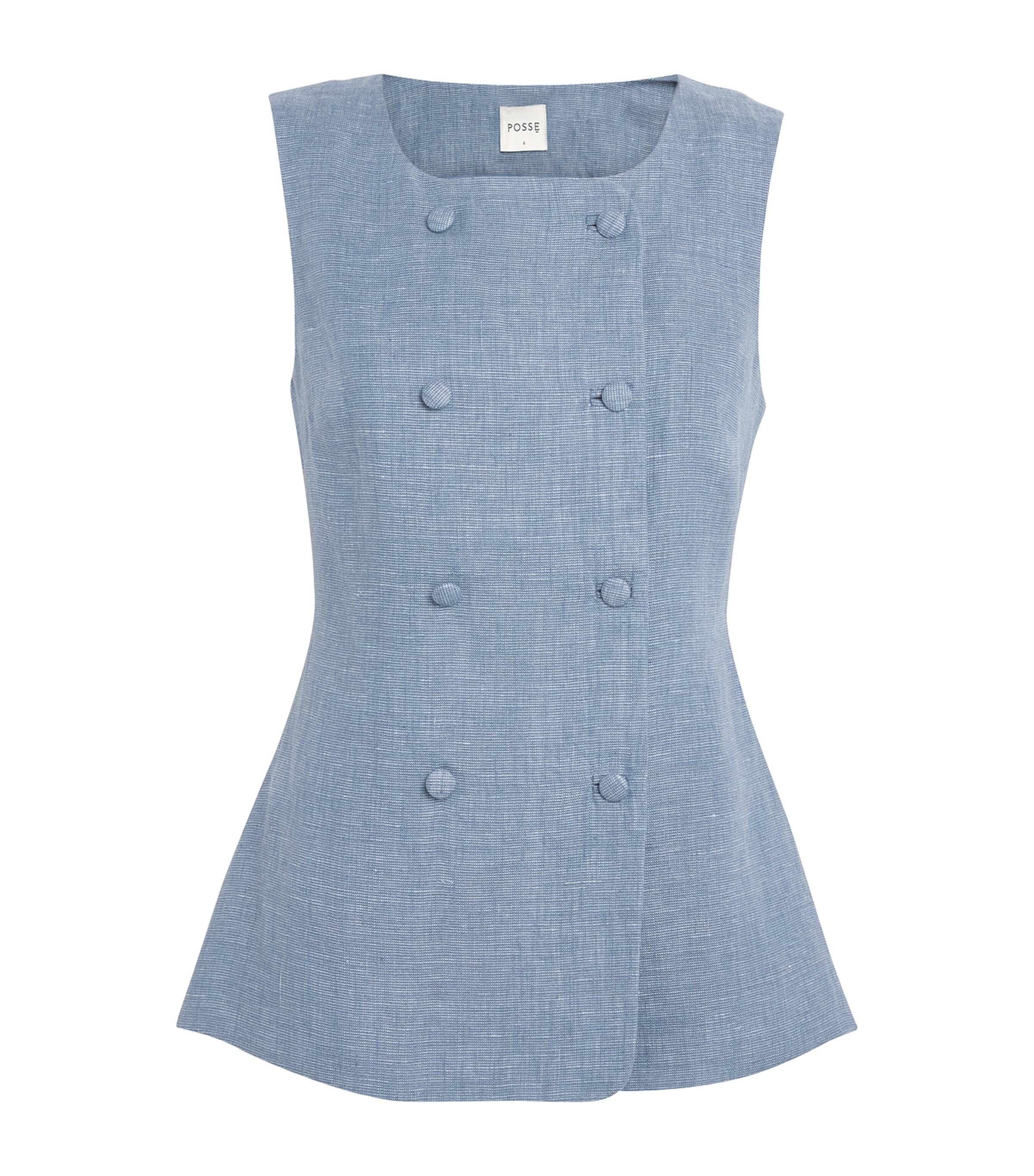 Linen Thea Waistcoat