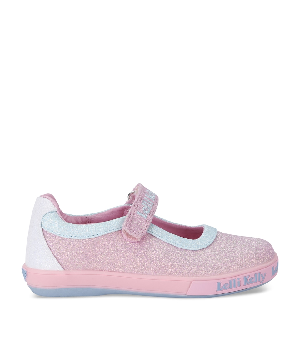 Lelli Kelly Glittered Milly Mary Janes Pink