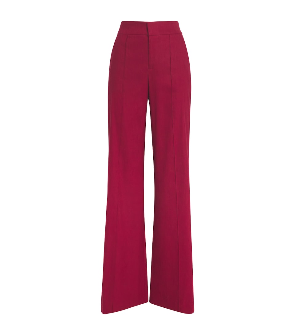 Dylan Wide-Leg Tailored Trousers
