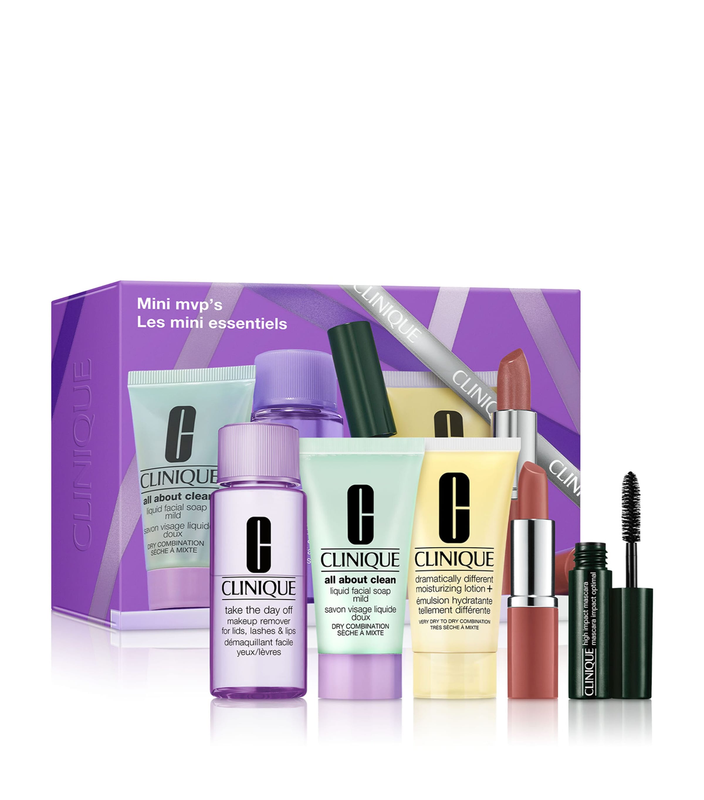 Clinique Daily Skincare & Makeup Travel Gift Set