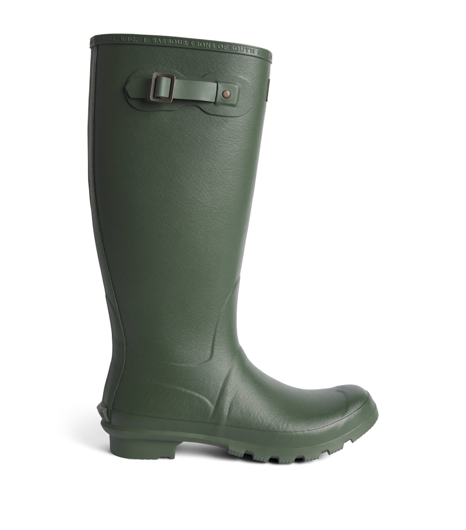 Barbour Tall Bede Wellington Boots Olive
