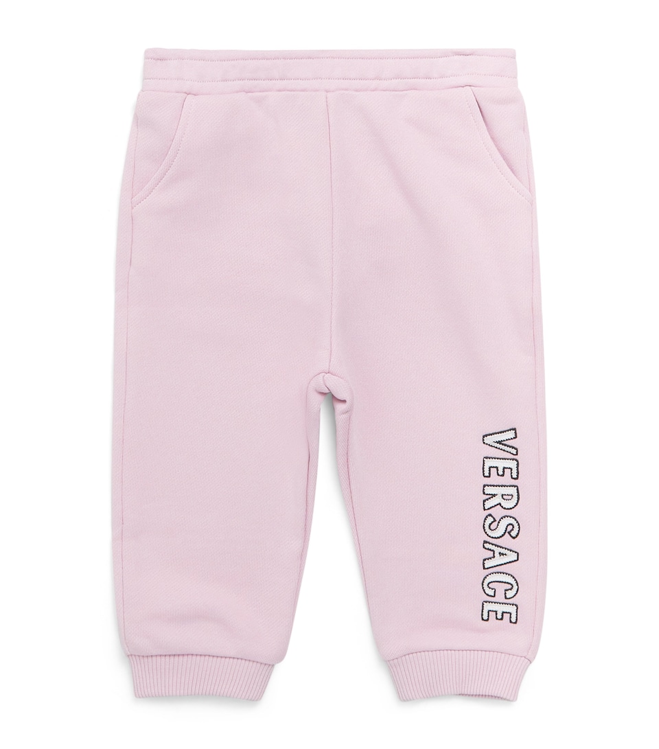 Versace Kids Cotton Logo Sweatpants (6-36 Months)