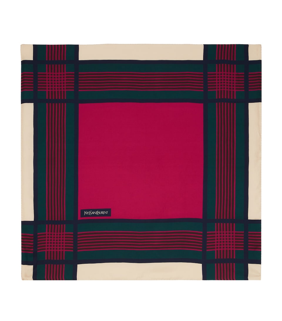 Silk Twill Square Scarf