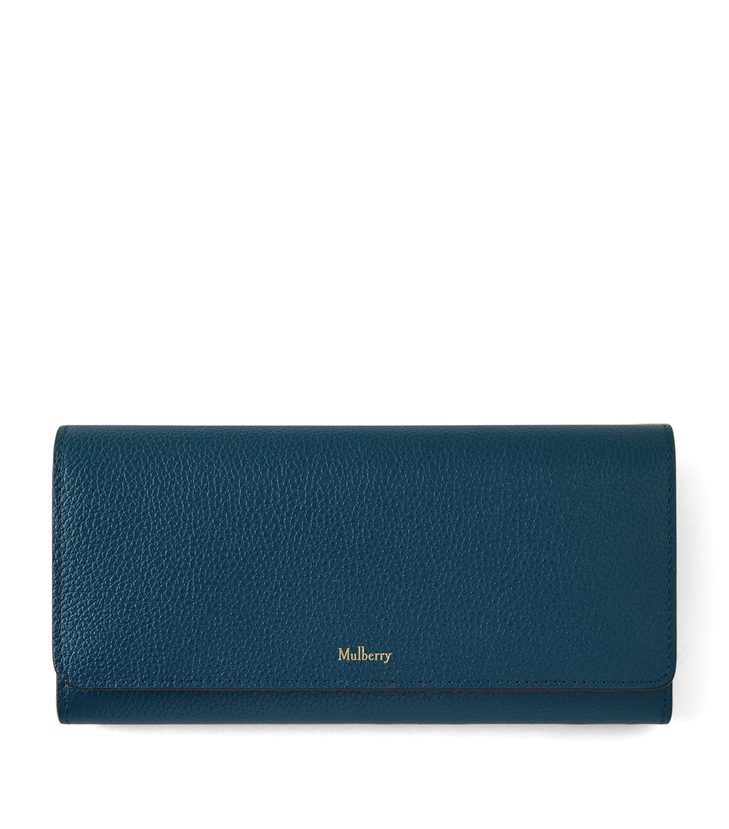 Mulberry Leather Continental Wallet Out Of The Blue