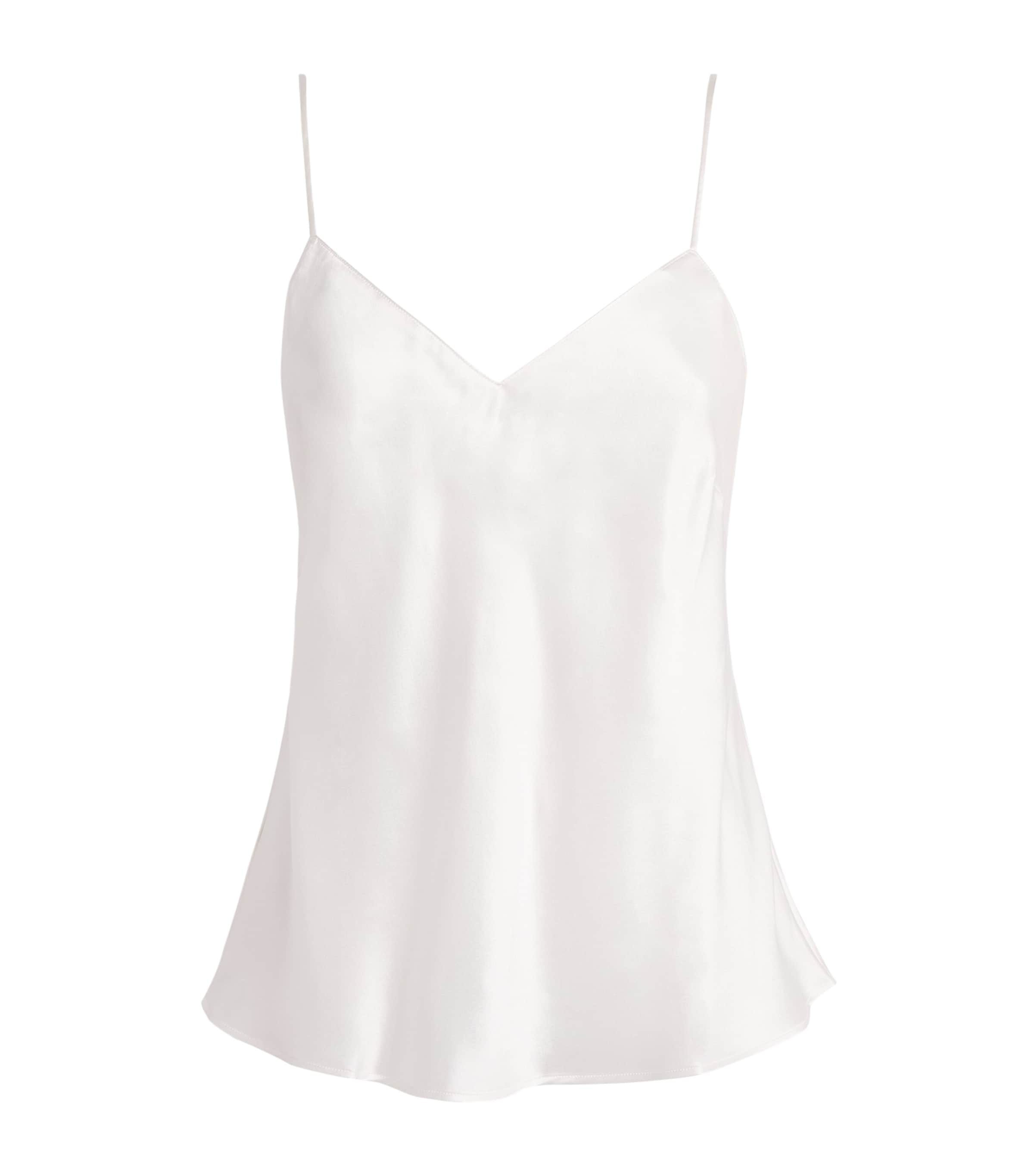Simone Perele Womens Silk Love Me Camisole Naturel