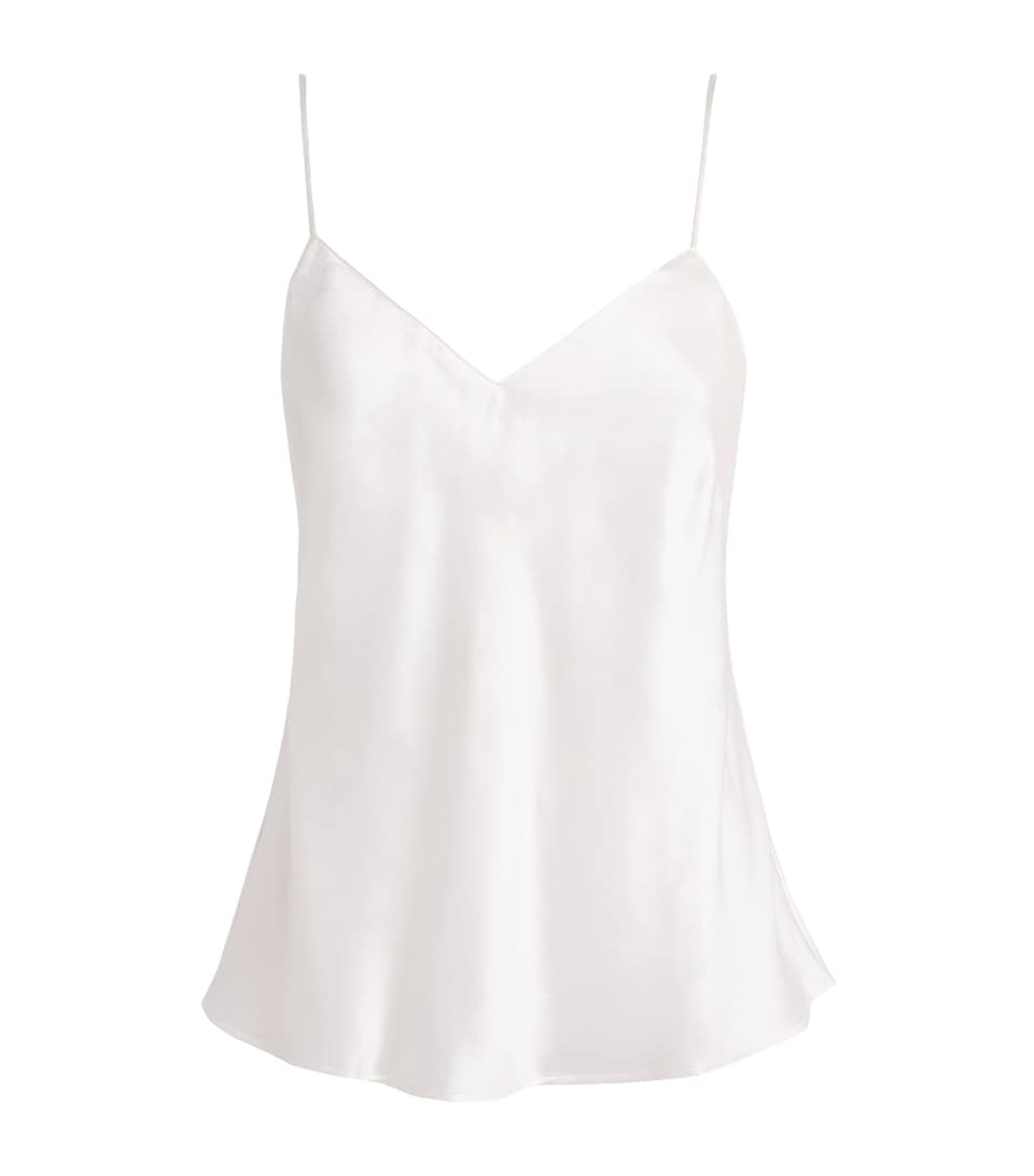 Simone Perele Womens Silk Love Me Camisole Naturel