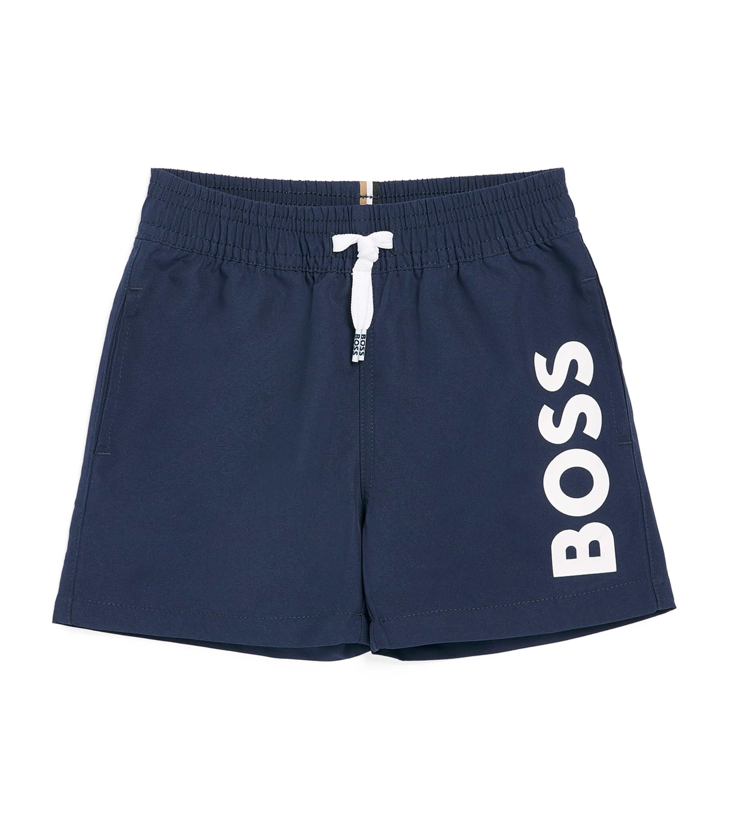 BOSS Kidswear Logo Swim Shorts (3-36 Months) Navy