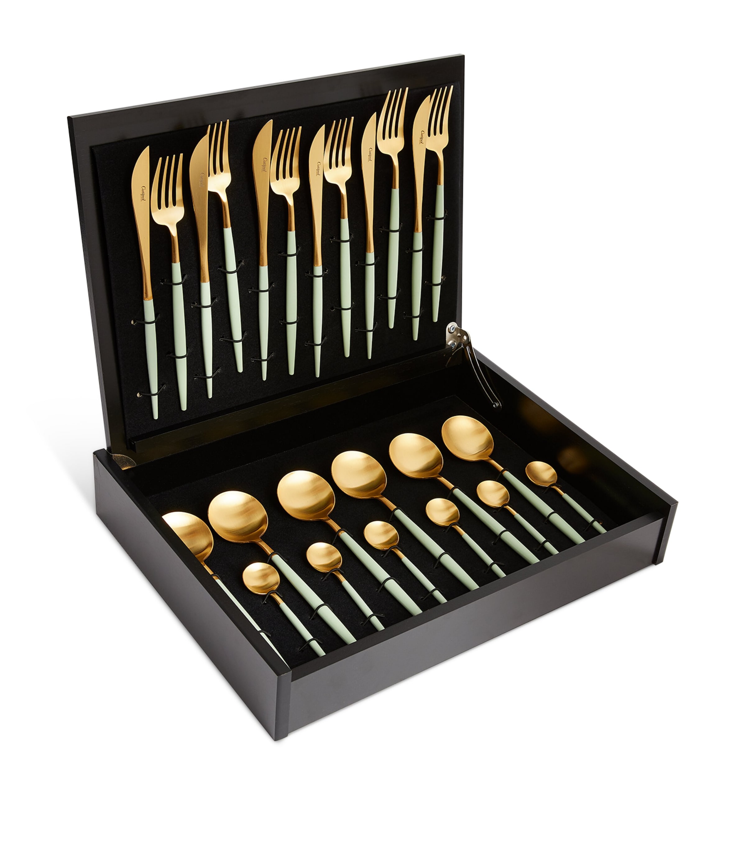 Cutipol Goa 24-Piece Cutlery Set Green