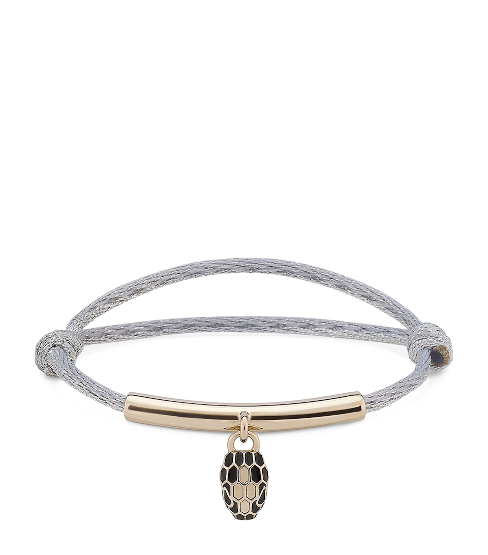 Silk Serpenti Forever Cord Bracelet