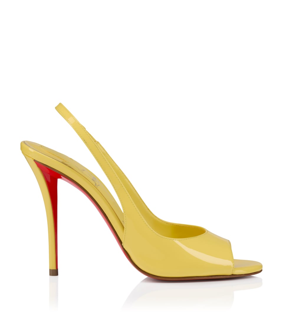 Christian Louboutin Sofia Z Patent Leather Slingback Sandals 100