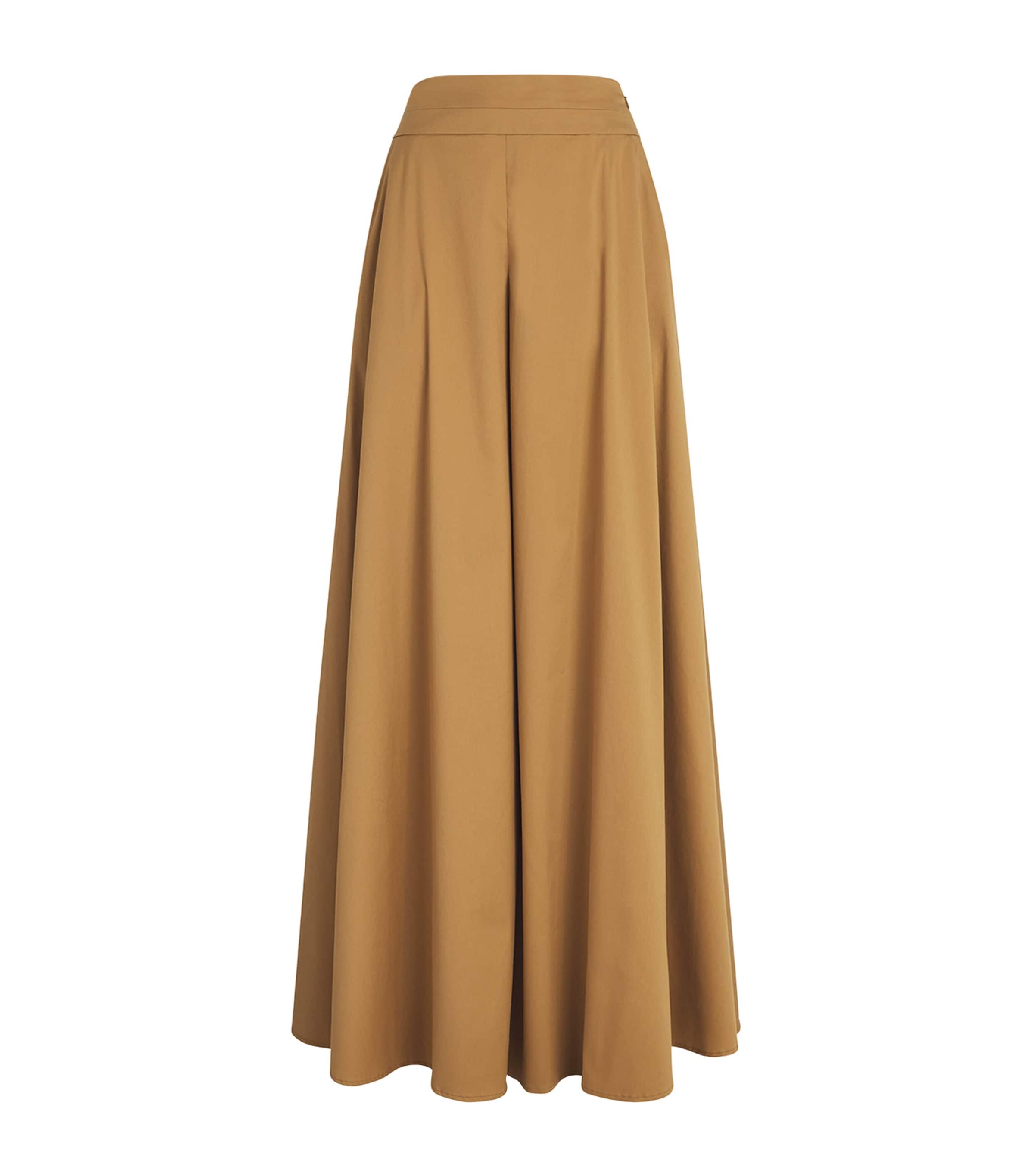 Palmer//Harding Womens Cotton-Sateen Clarity Trousers Gld Gold Cttn Poplin