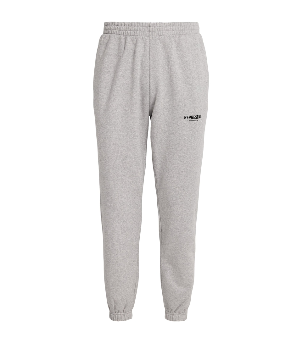 Represent Mens Owners Club Sweatpants Ash Grey/balck