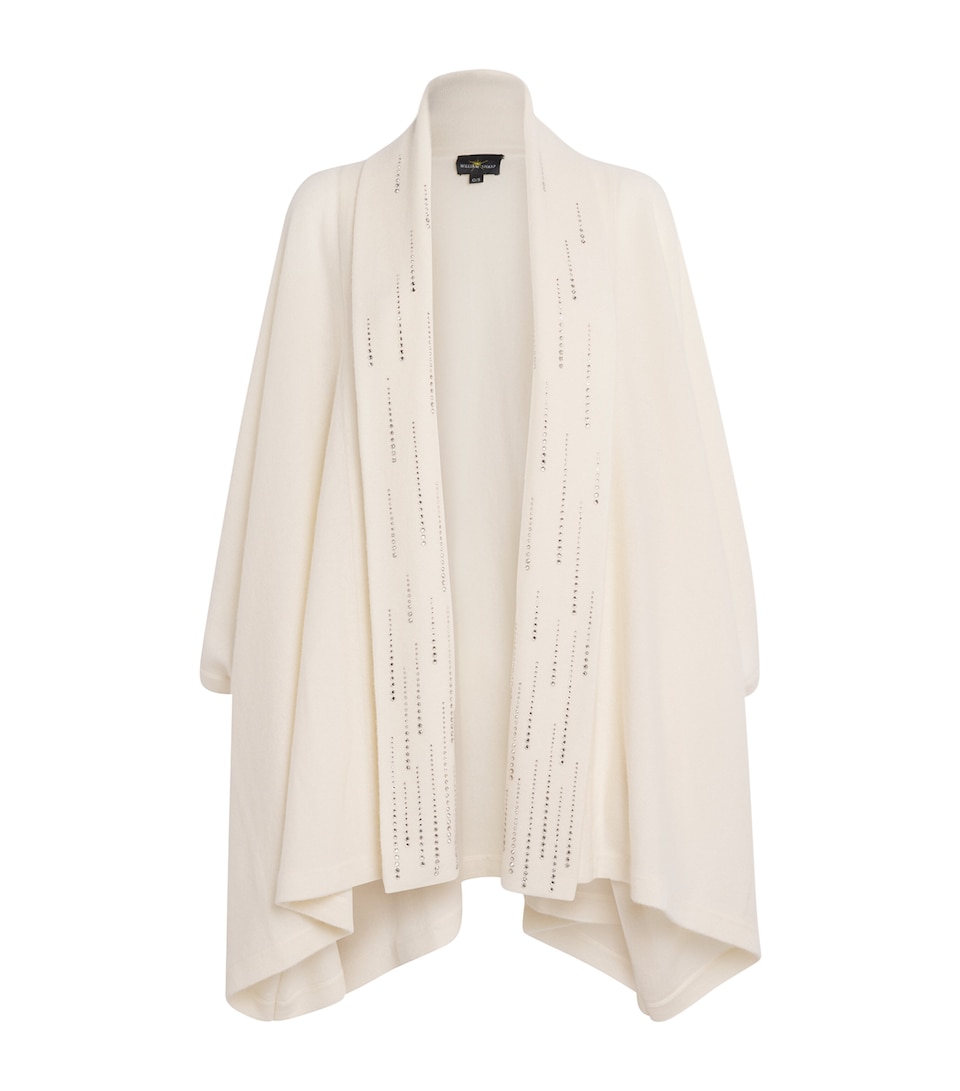 Cashmere Embellished Carmen Cape