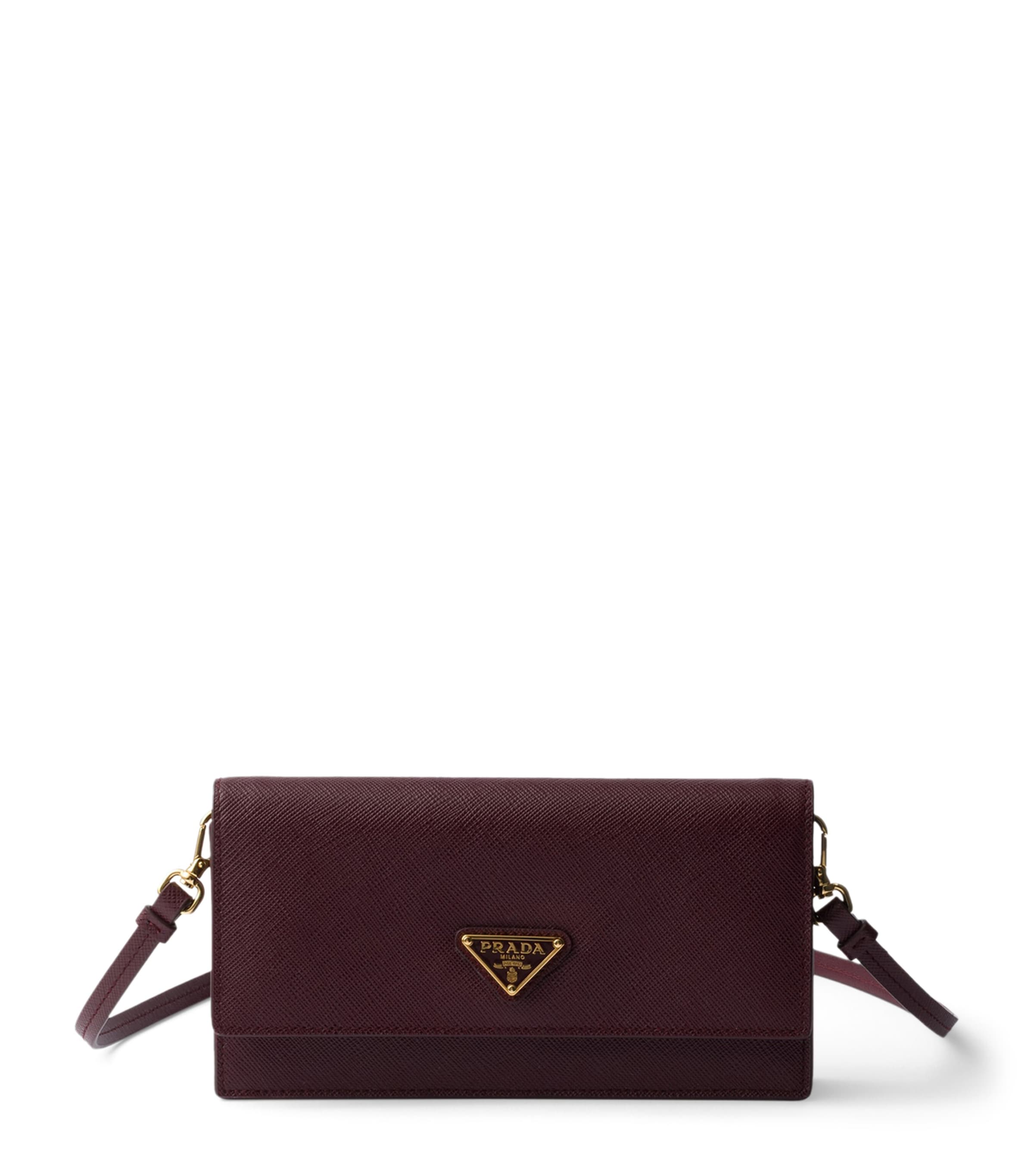 Prada Mini Saffiano Leather Clutch Bag