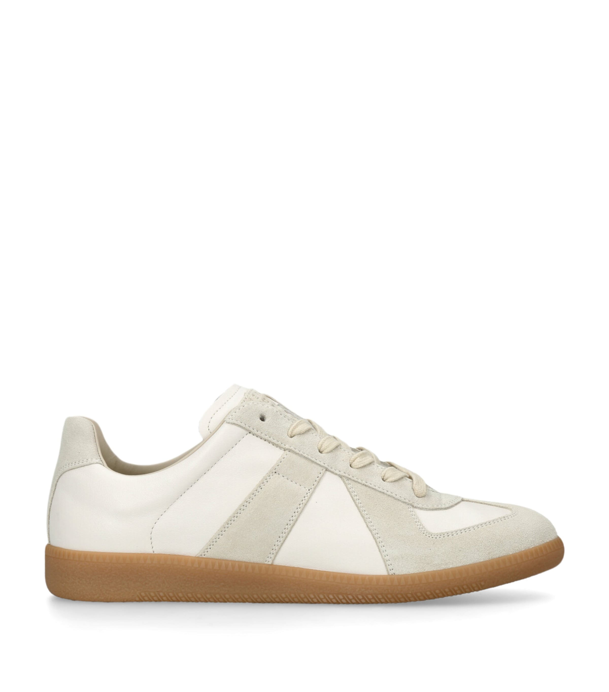 Leather-Suede Replica Sneakers