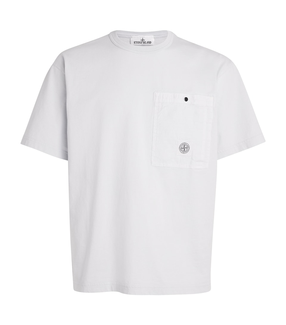 Cotton Logo-Pocket T-Shirt