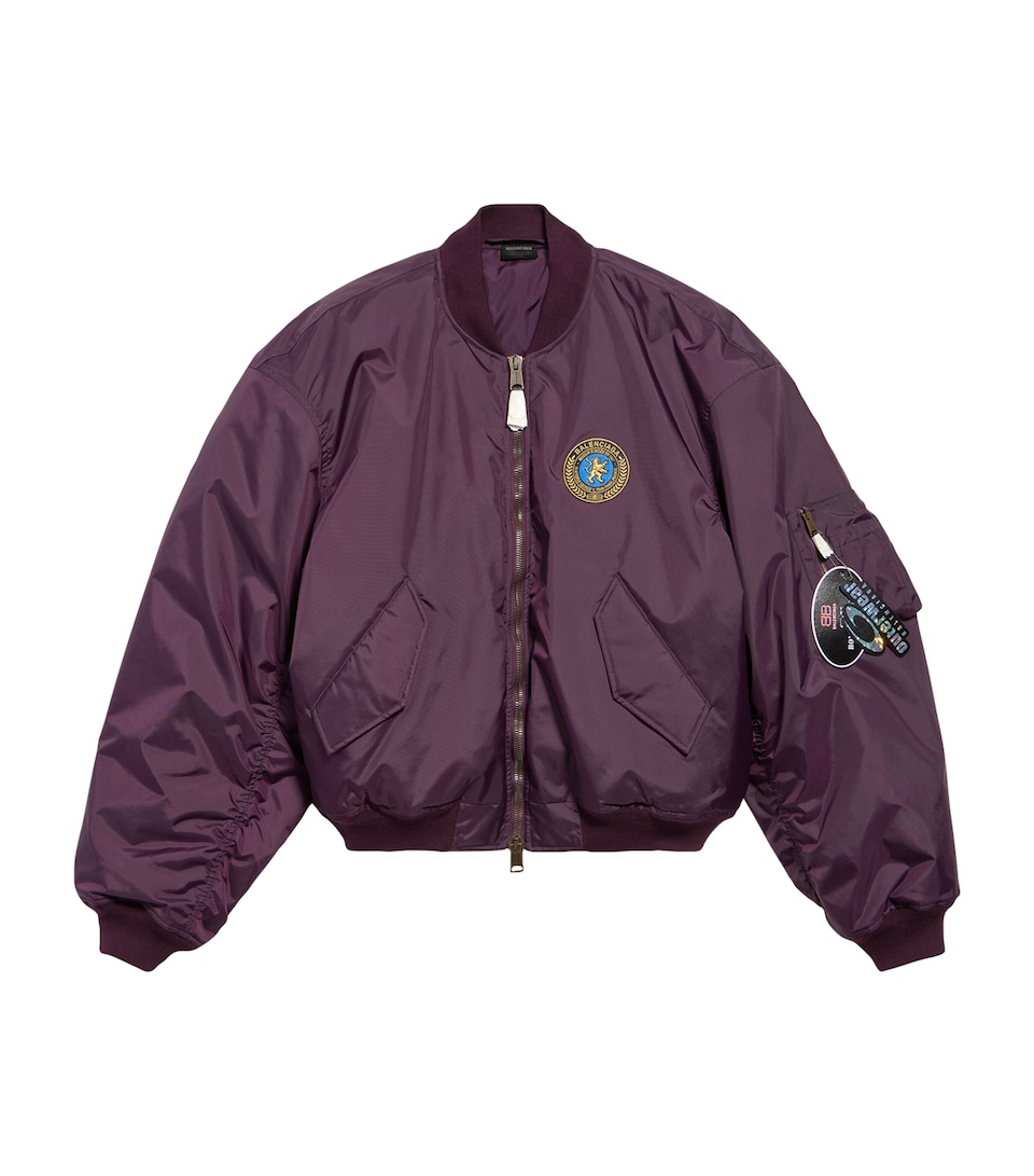 Oversized Bomber Jacket