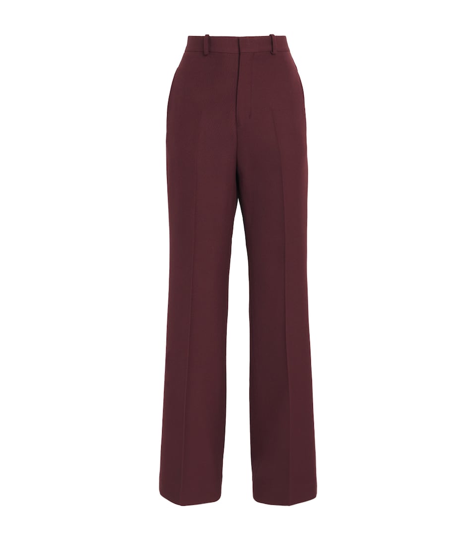 Wool Credo Straight Trousers