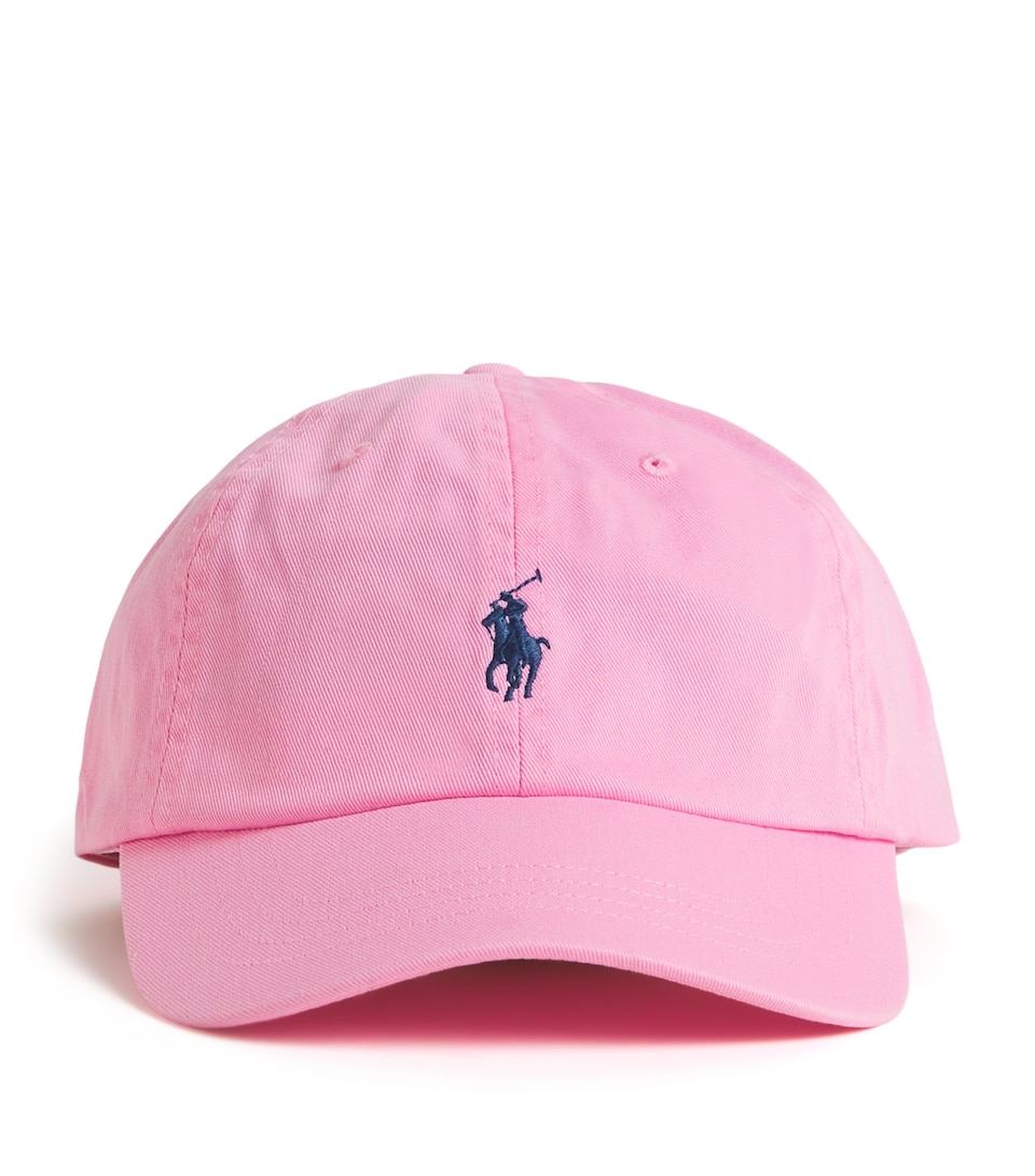 Polo Ralph Lauren Polo Pony Baseball Cap Carmel Pnk/jewel Blu