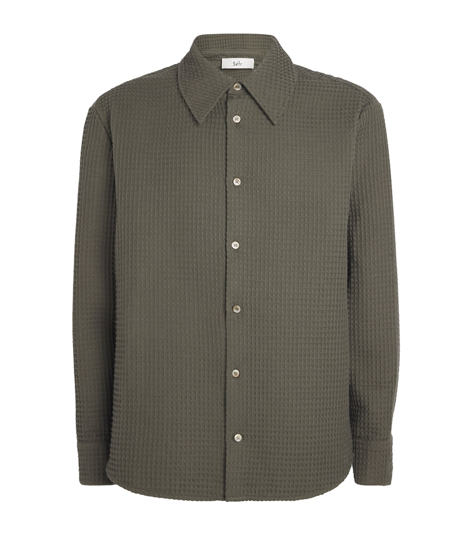 Cotton Waffle Oseary Shirt