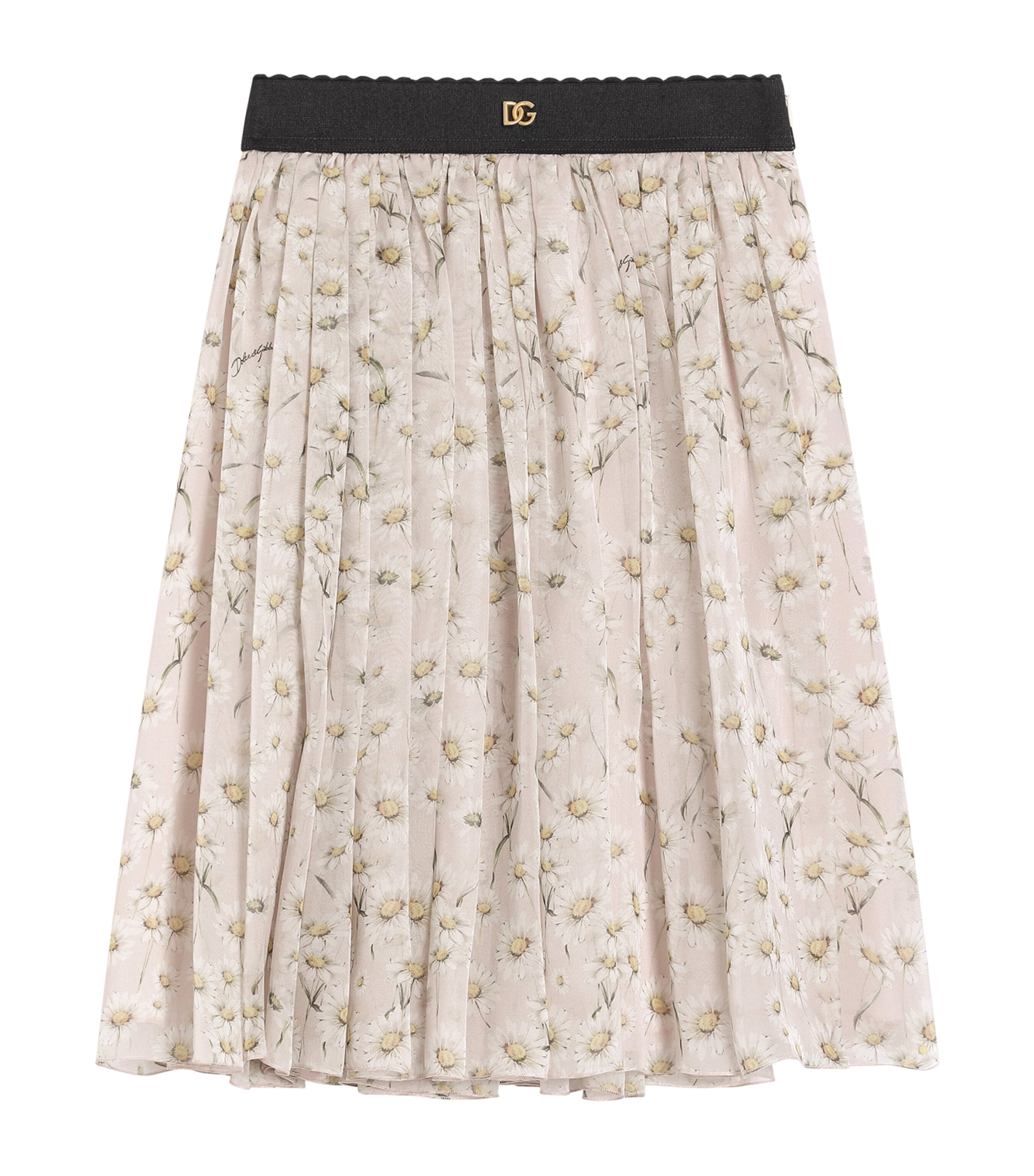 Silk Floral Print Skirt (8-12 Years)