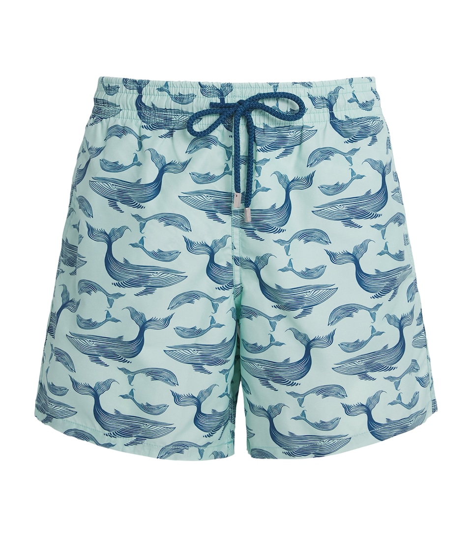Whale Print Moorea Swim Shorts